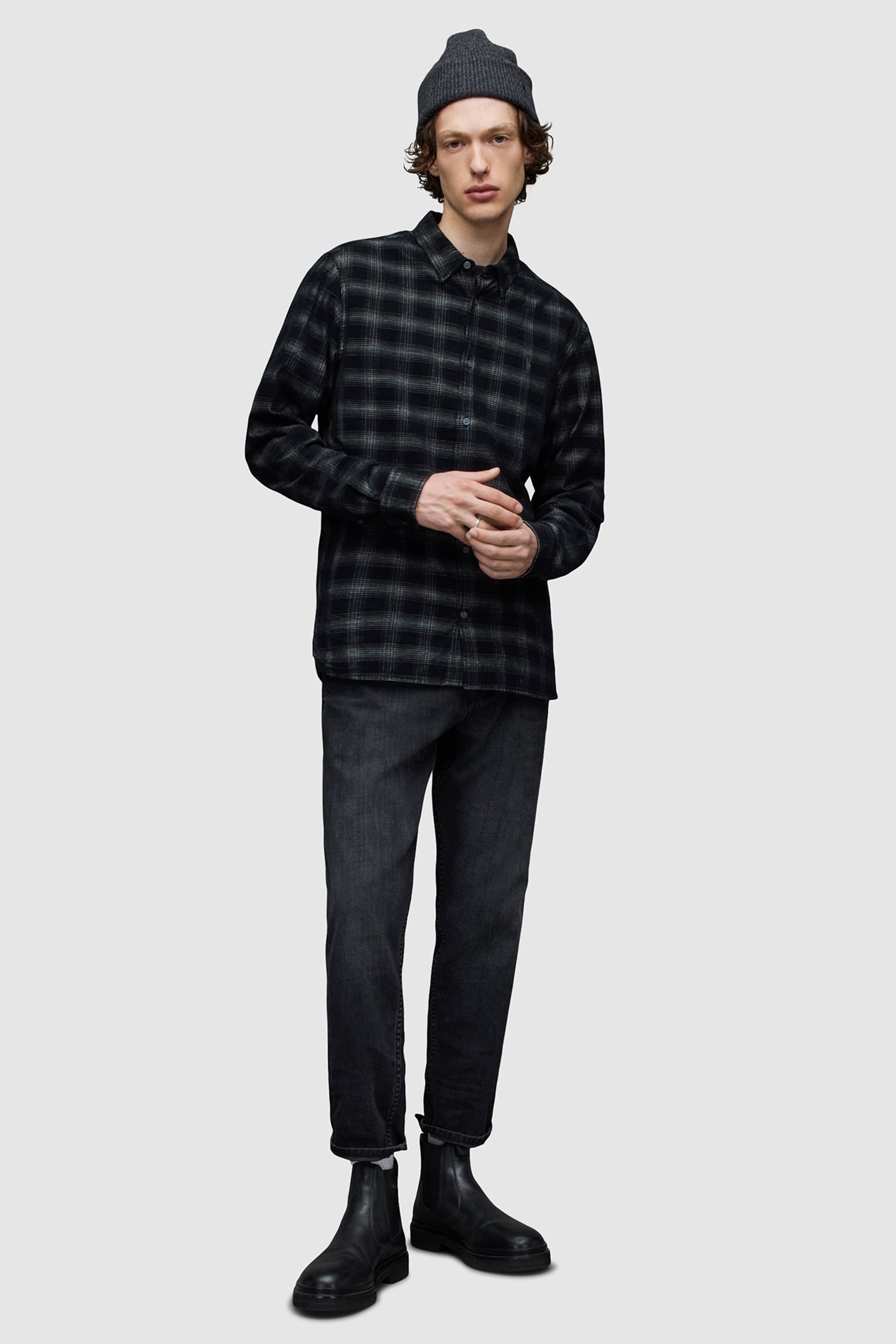 EASTBURN LS SHIRT BLACK 3