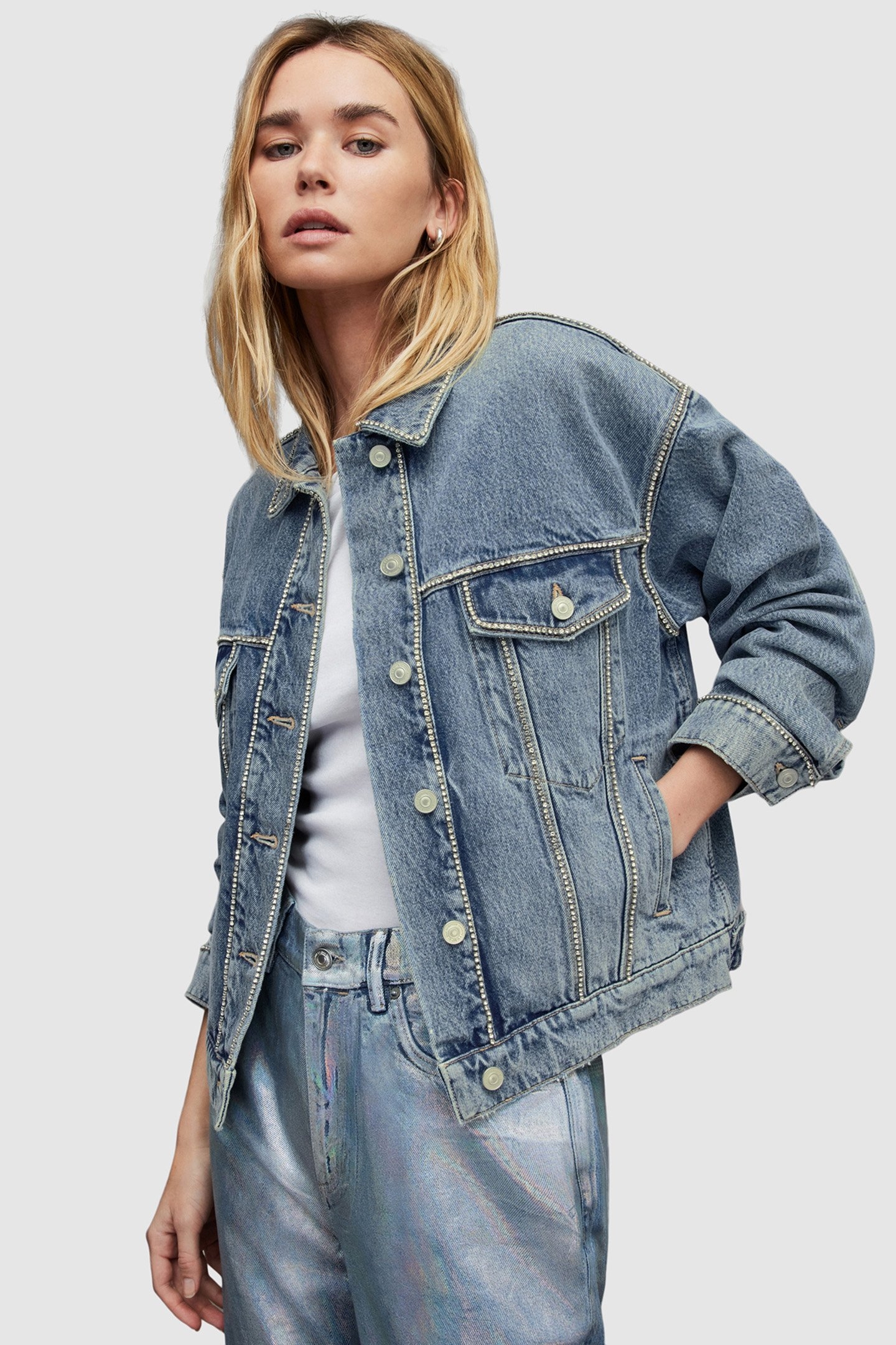 BELLA DIAMANTE JACKE INDIGO BLUE 5