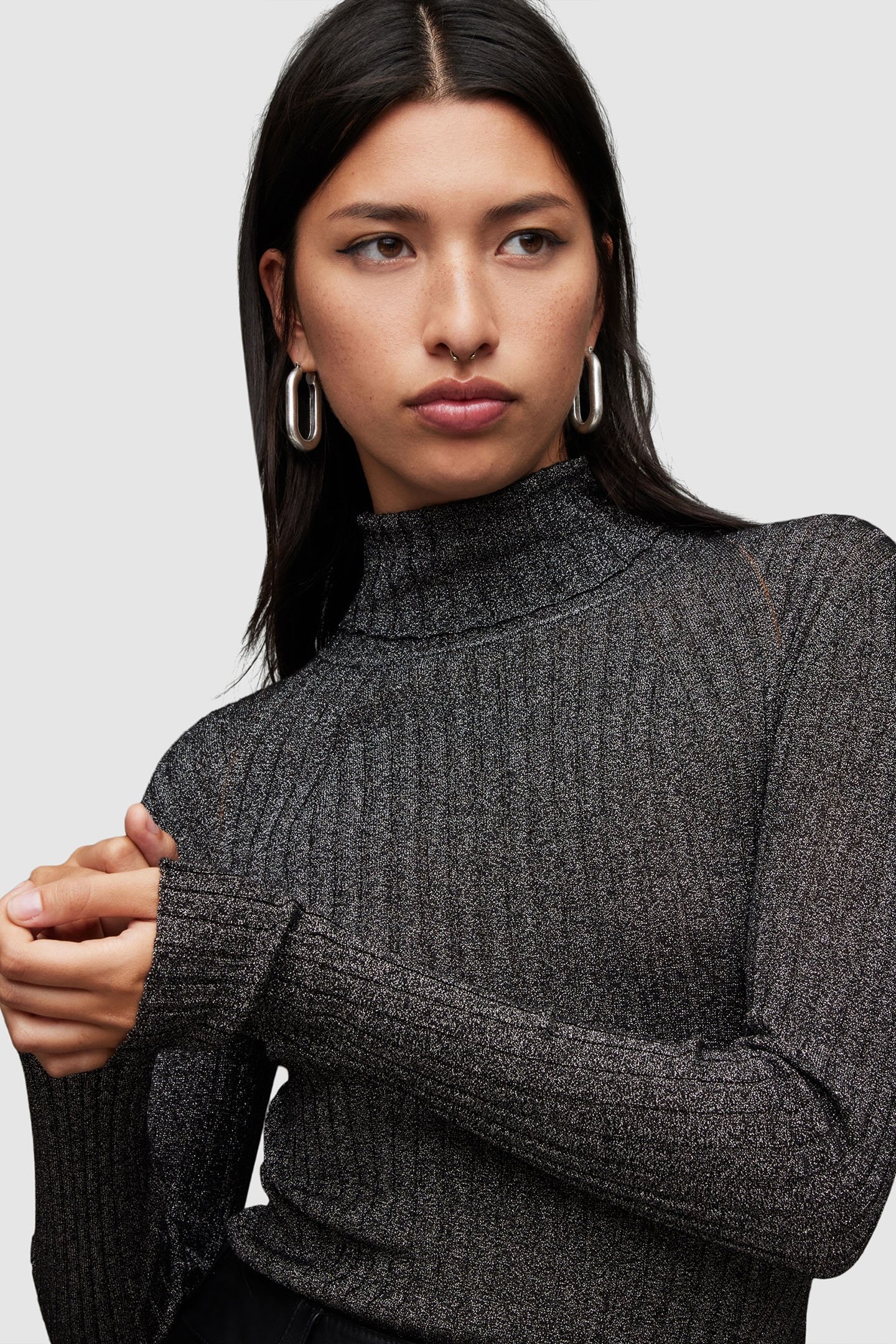 JULIETTE JUMPER BLACK/SILVER 6