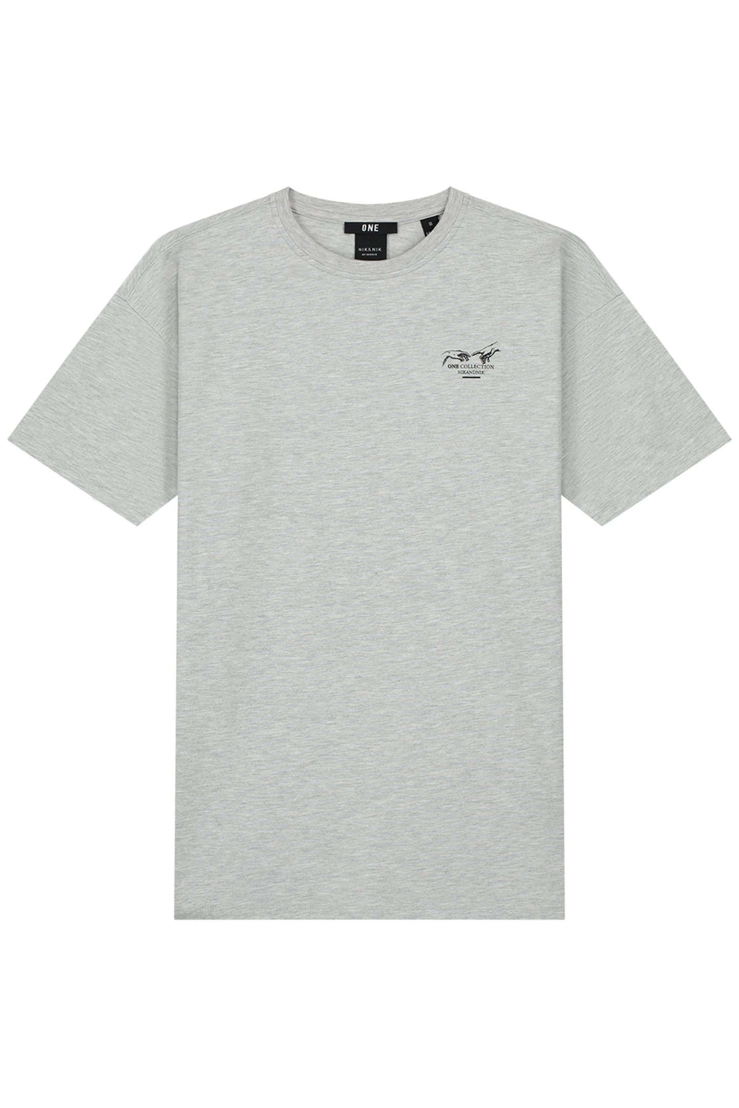 CREATION T-SHIRT GREY MELANGE 3