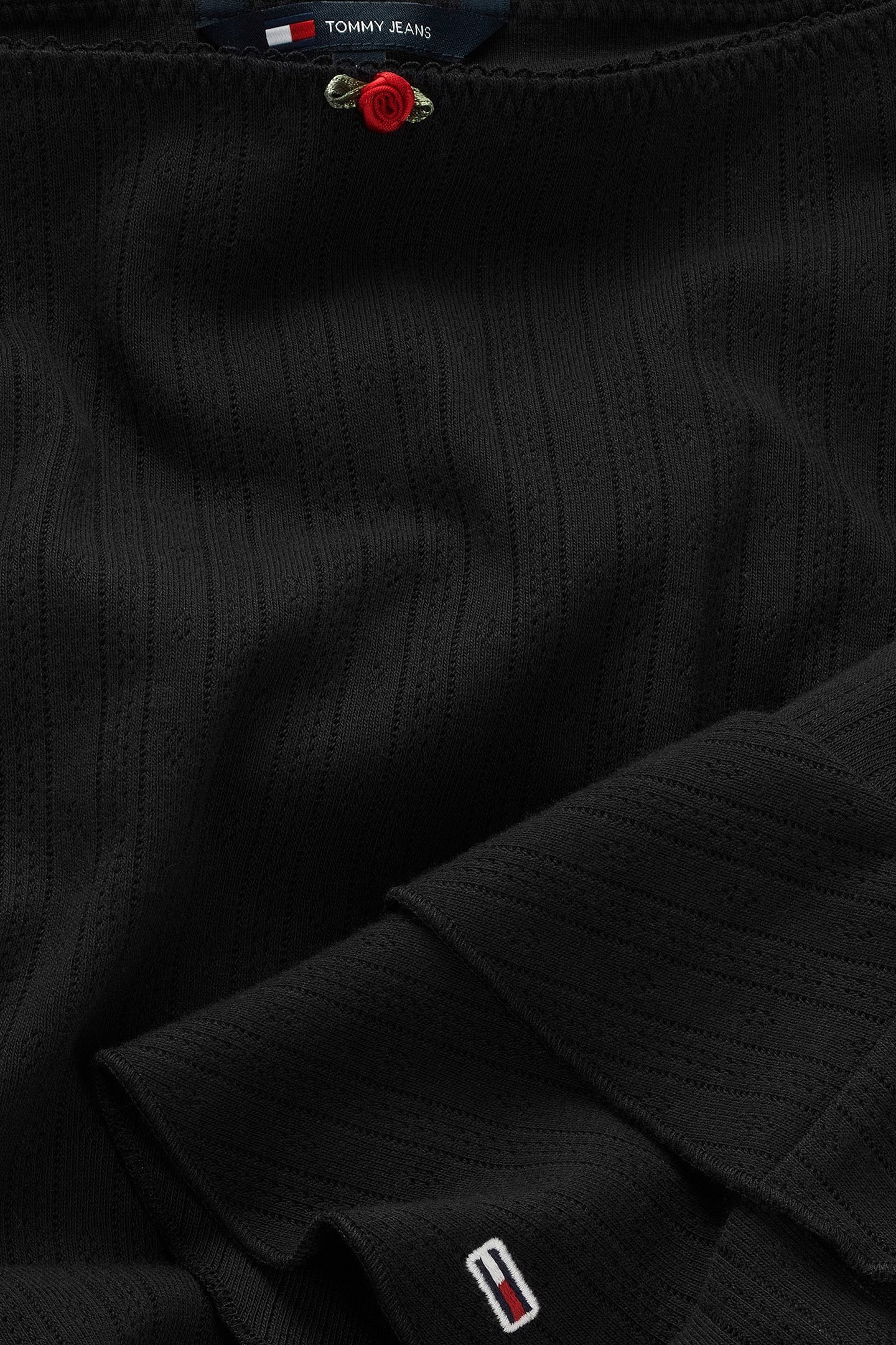 TJW POINTELLE REGULAR FIT MINI SKIRT, BLACK 7