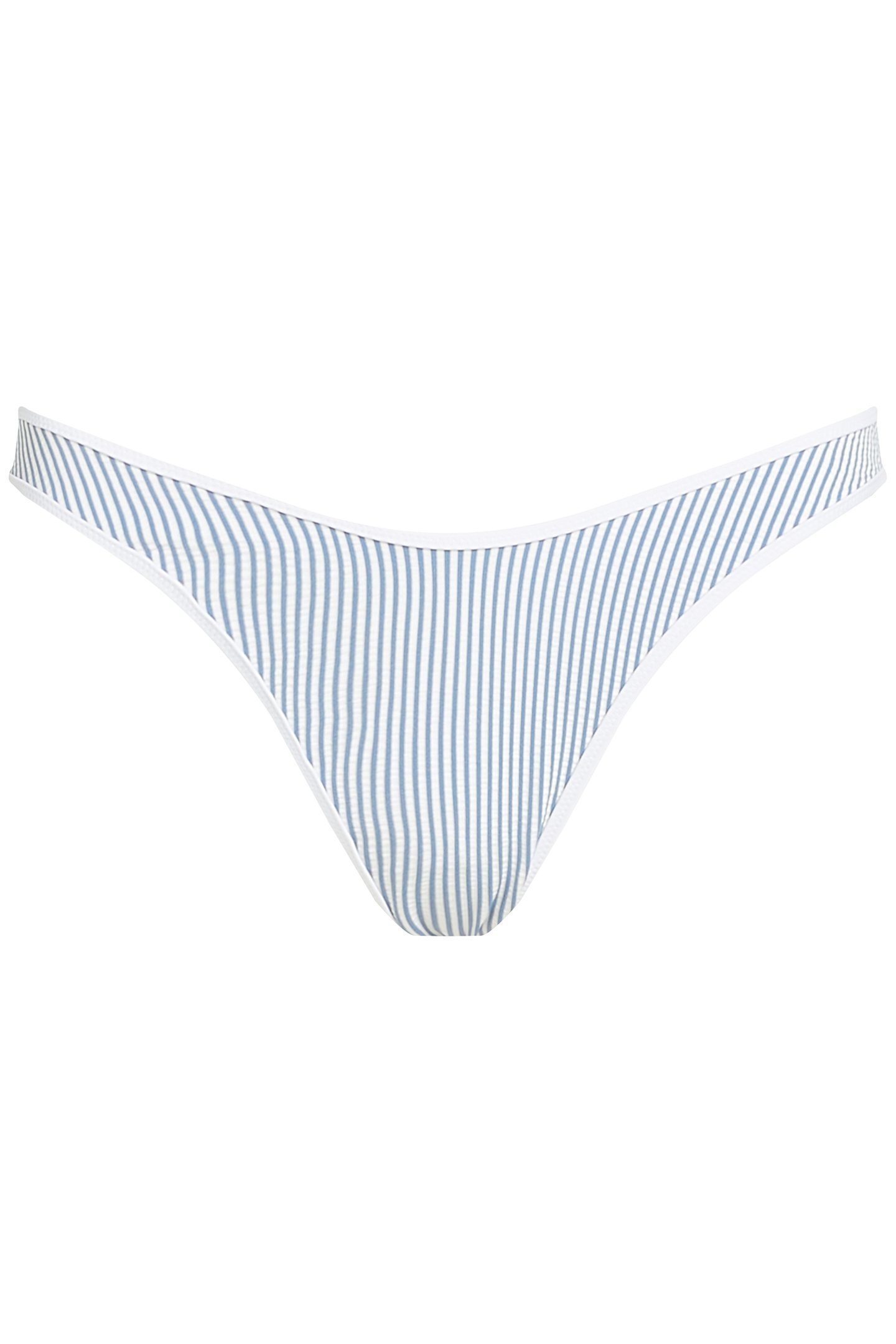 UW DEMI FIT STRIPED BRALETTE BLUE/WHITE 5