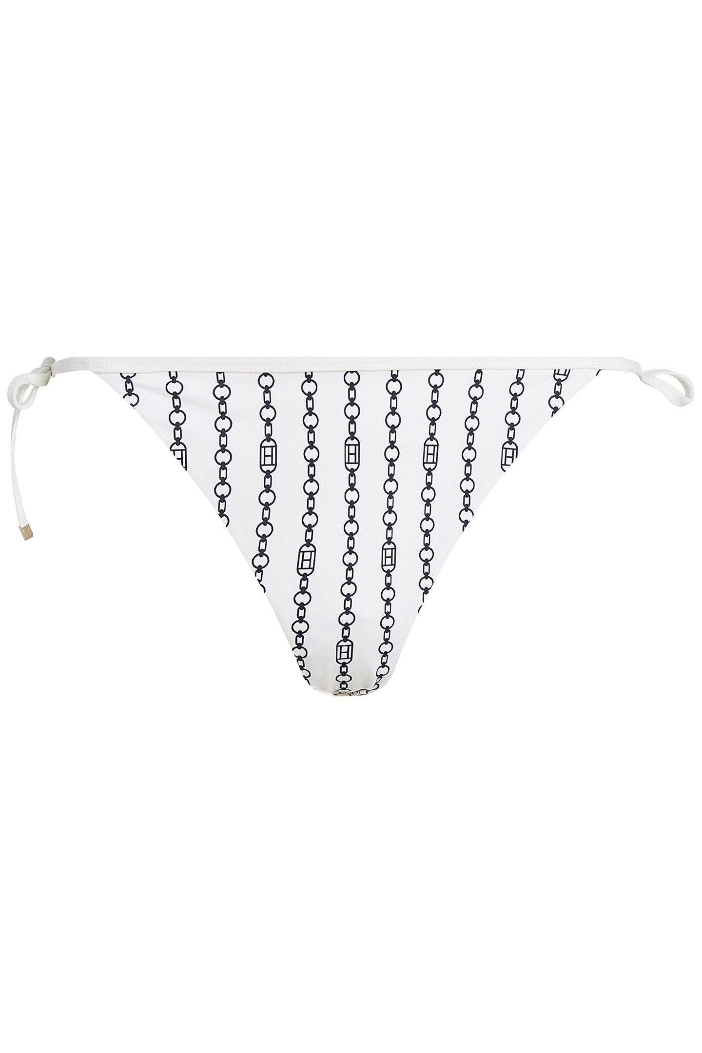 CHEEKY STRING SIDE T FLAG CHAIN IVORY SILK 5