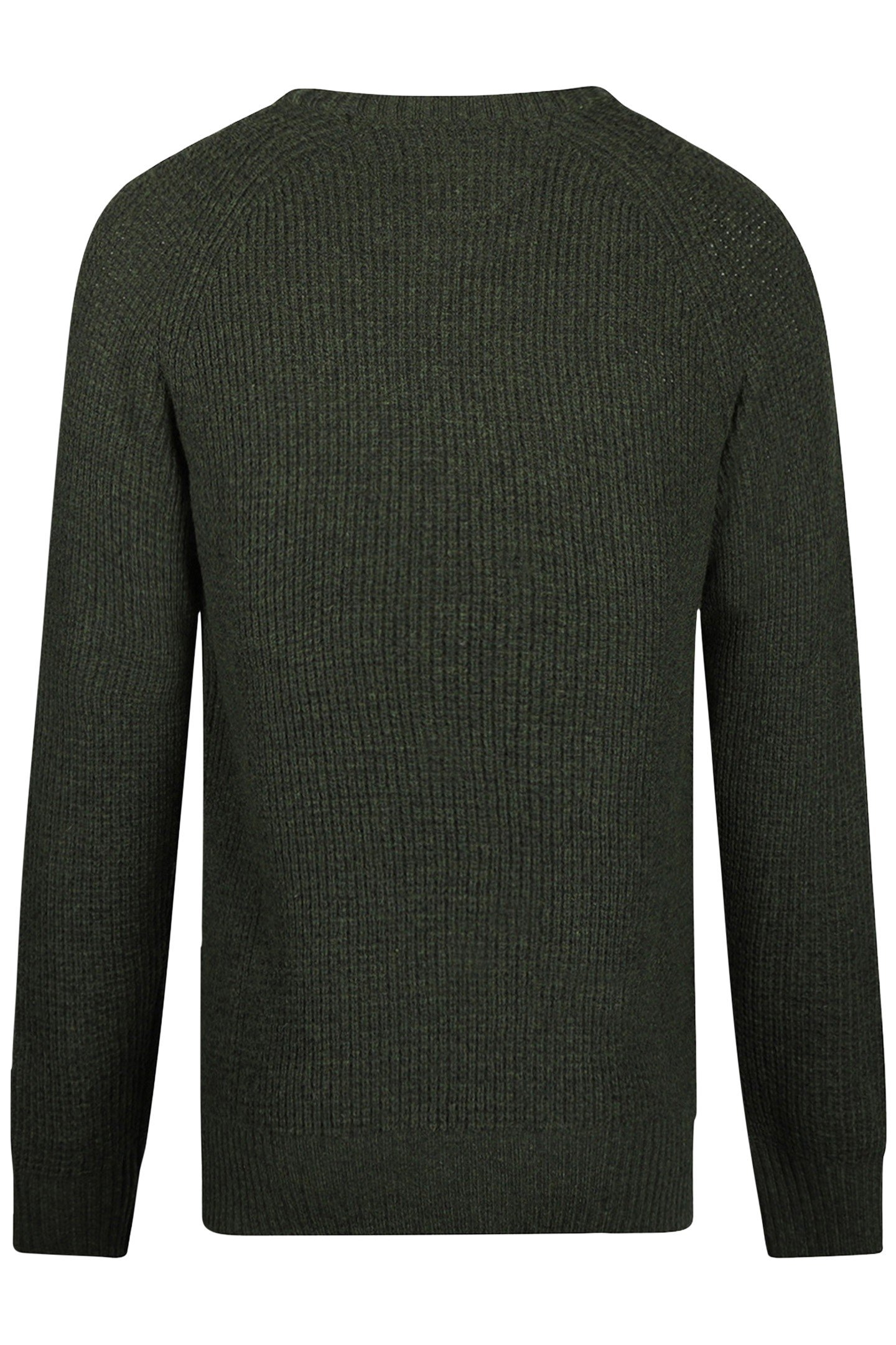 FANCY KNIT C-NECK SWEATER PINE GREEN 2