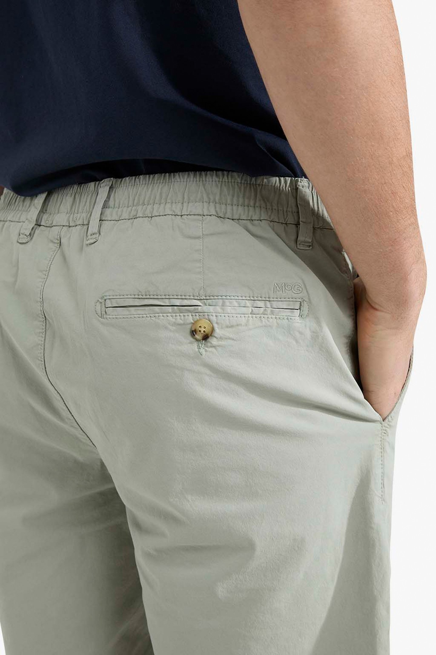 POPLIN SHORTS ICE GREEN 5