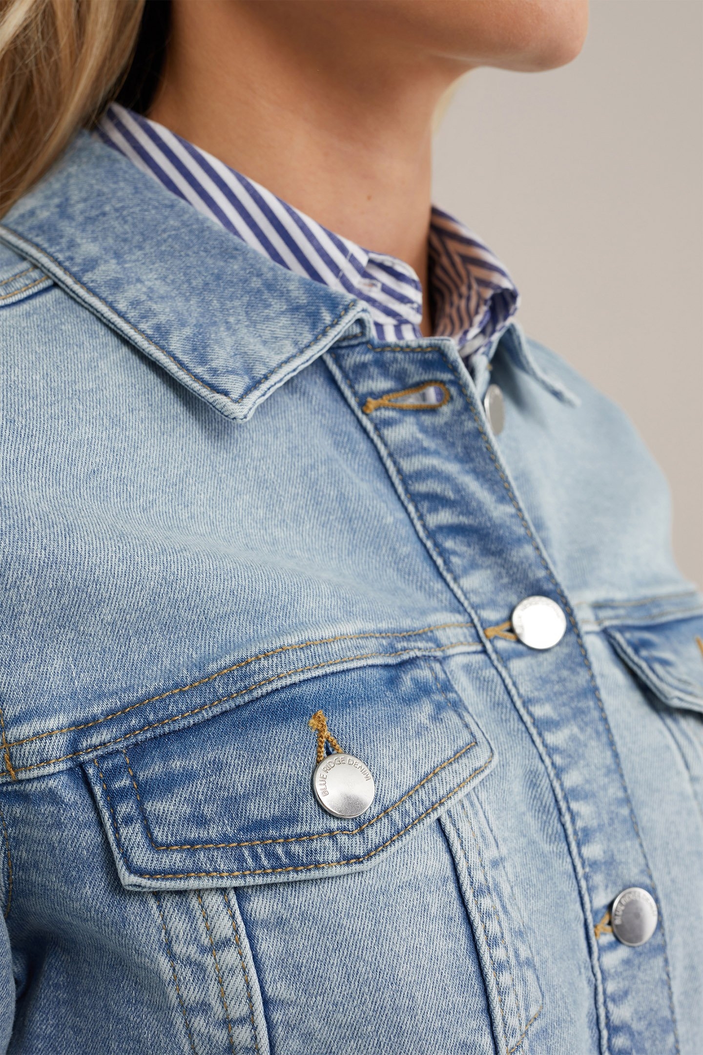 JACKET NORMAL LENGTH LIGHT BLUE 6