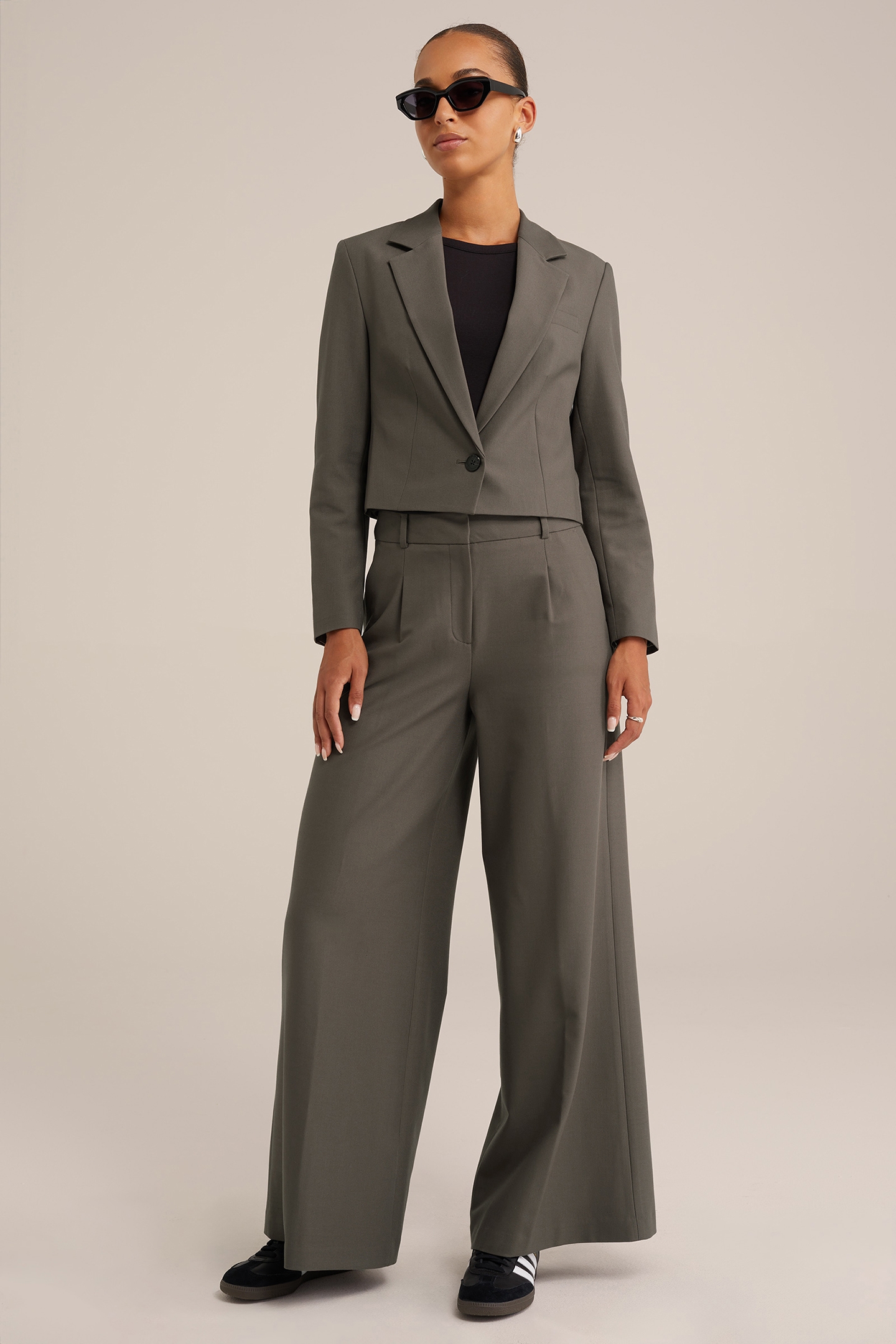 TROUSER GREYISH GREEN 5