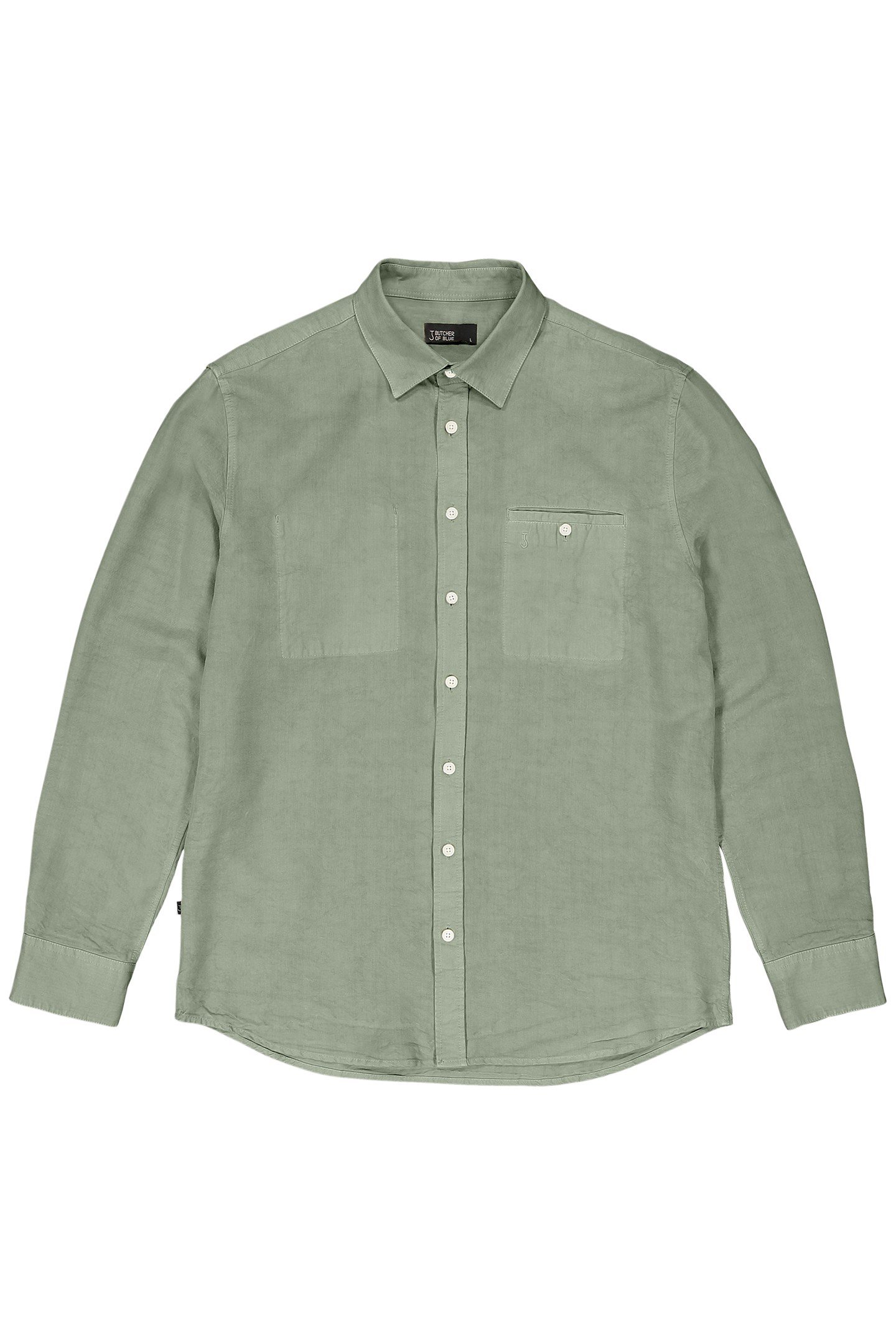 DIEPPE MK. 2 TENCEL SHIRT JADE GREEN 3