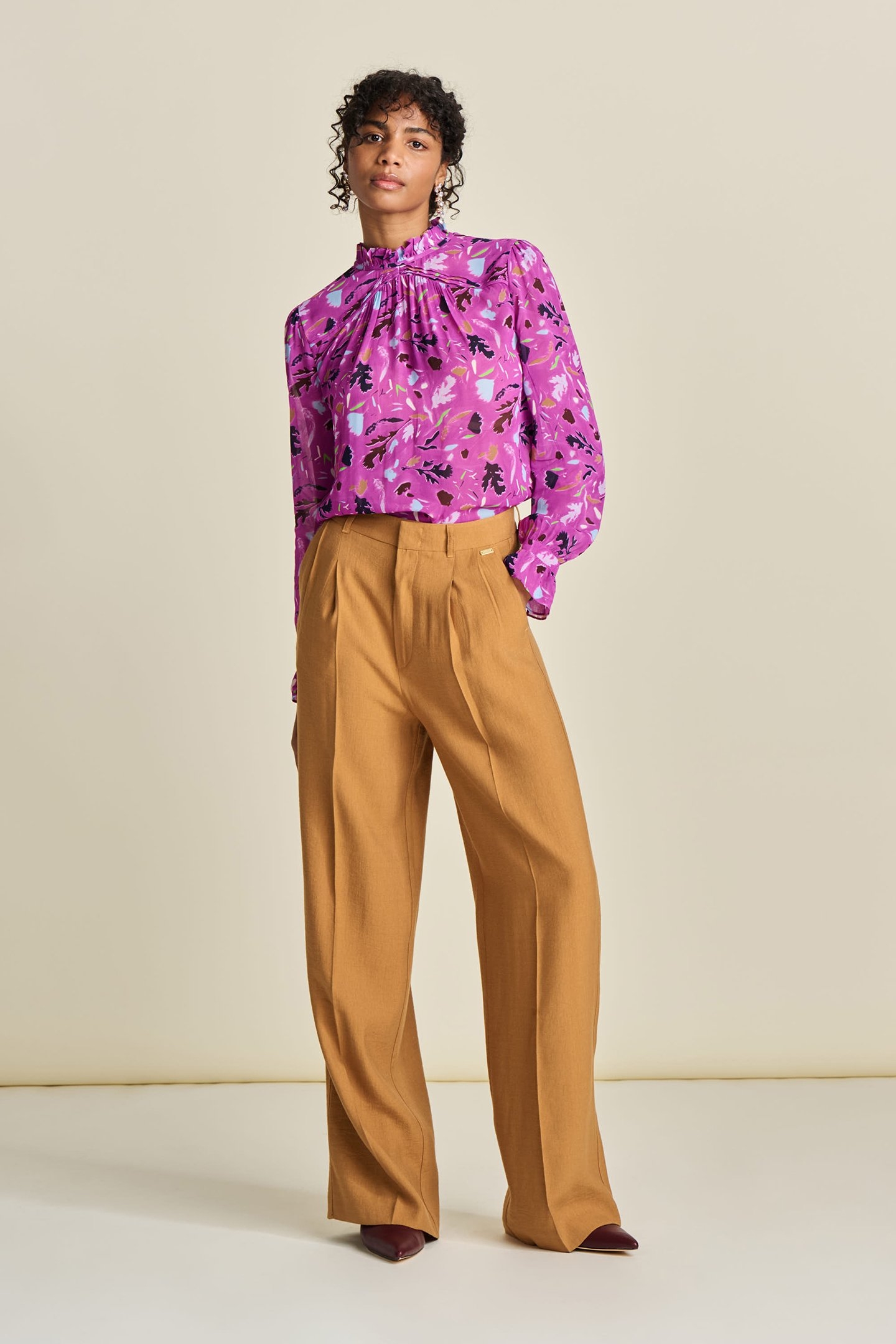 PANTS - SUGAR BROWN 1