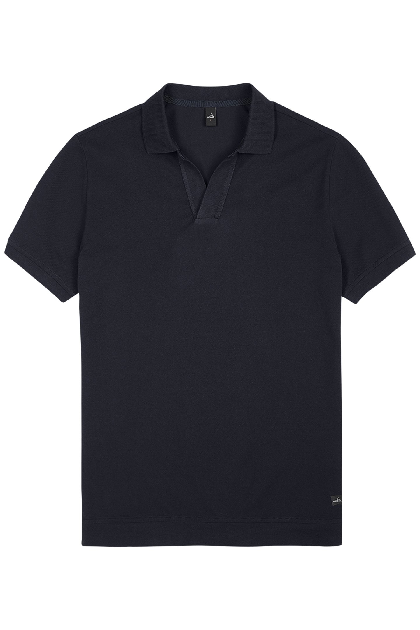 RICE | PIQUÉ RETRO POLO SHIRT DARK NAVY 1