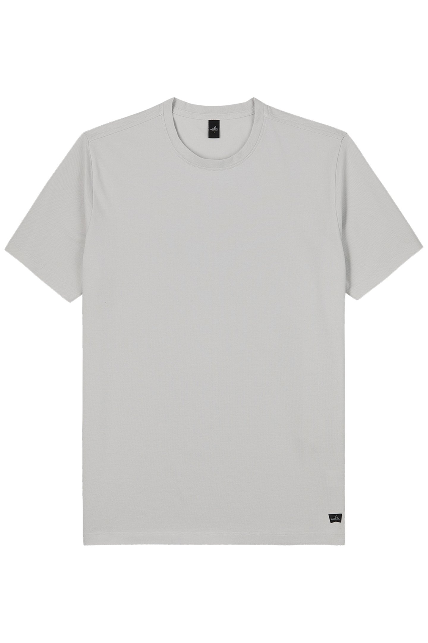 DEAN | PIQUÉ T-SHIRT LIGHT GREY 2