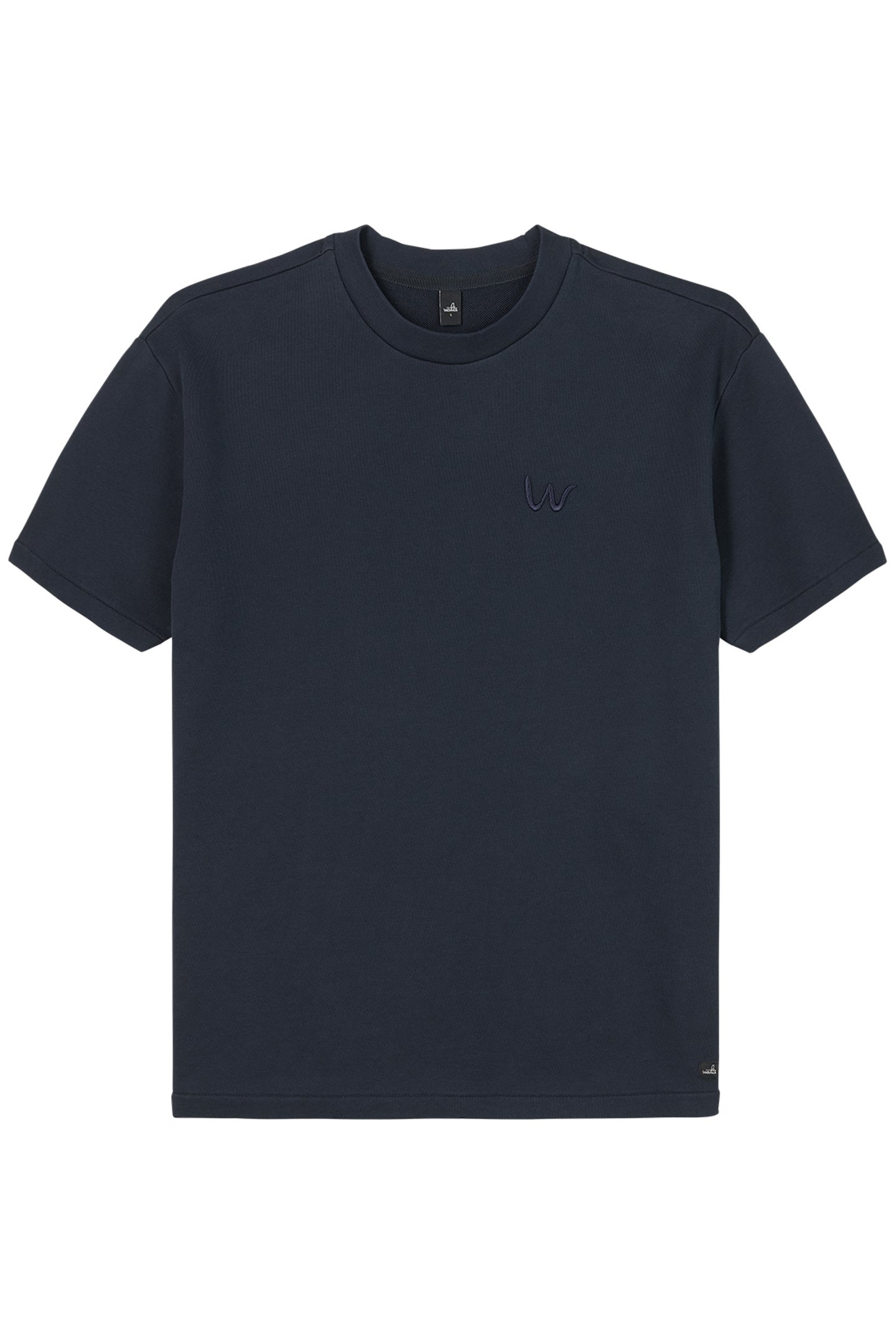 YORK | JERSEY SWEAT T-SHIRT NAVY BLUE 2