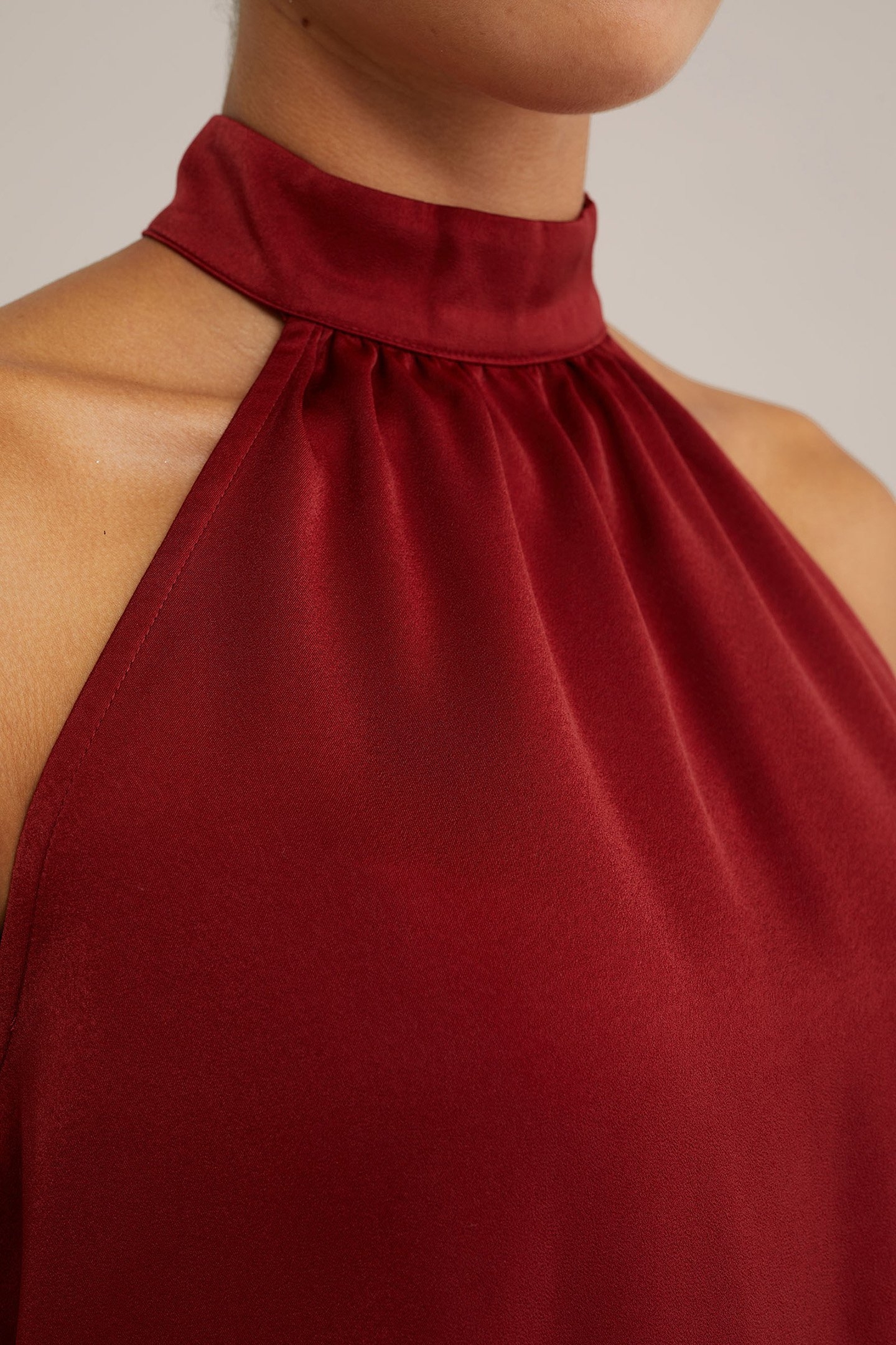 BLOUSE VINTAGE RED 5