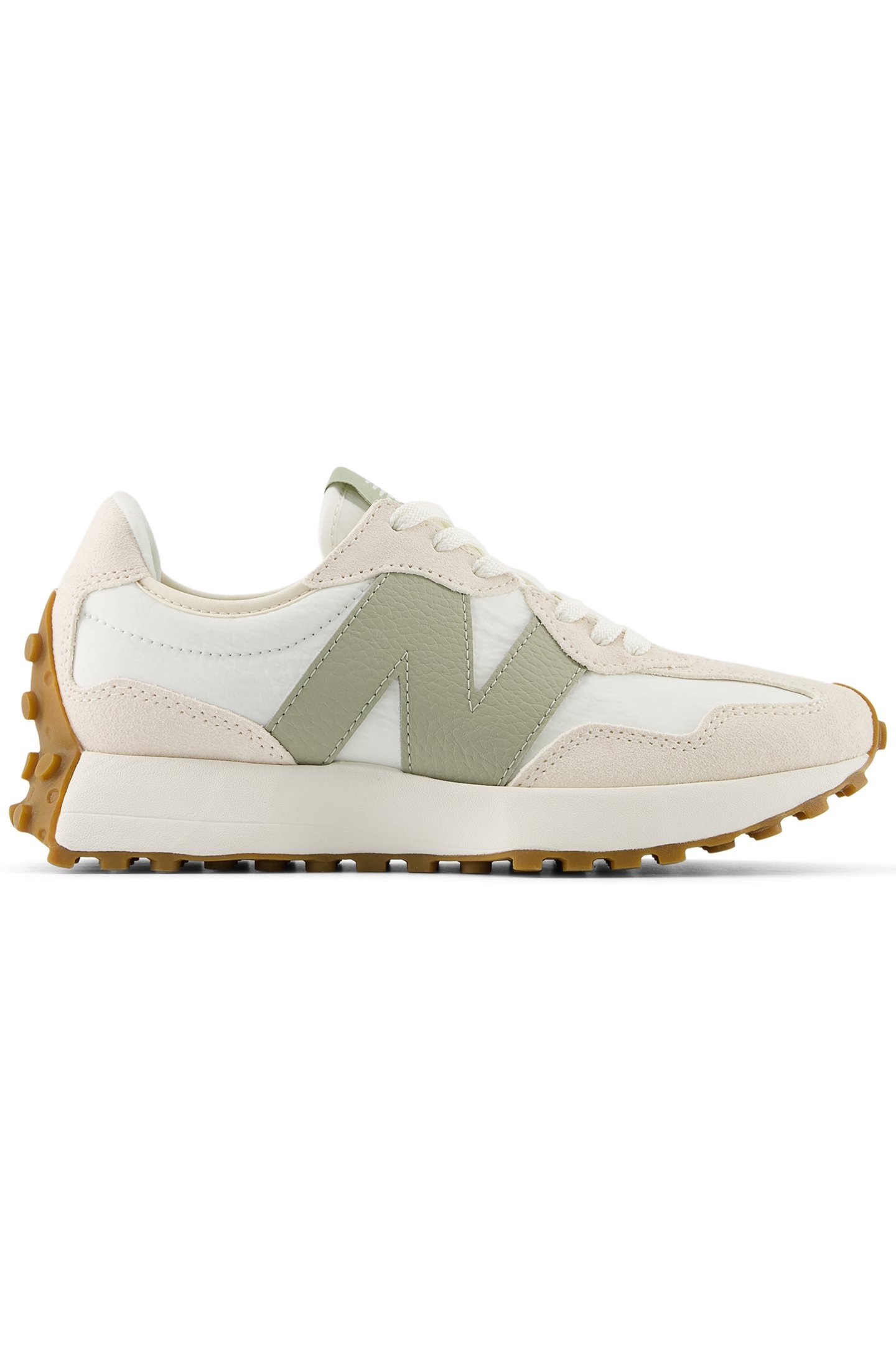 WS327FTB SNEAKERS IN WHITE AND GREEN 1