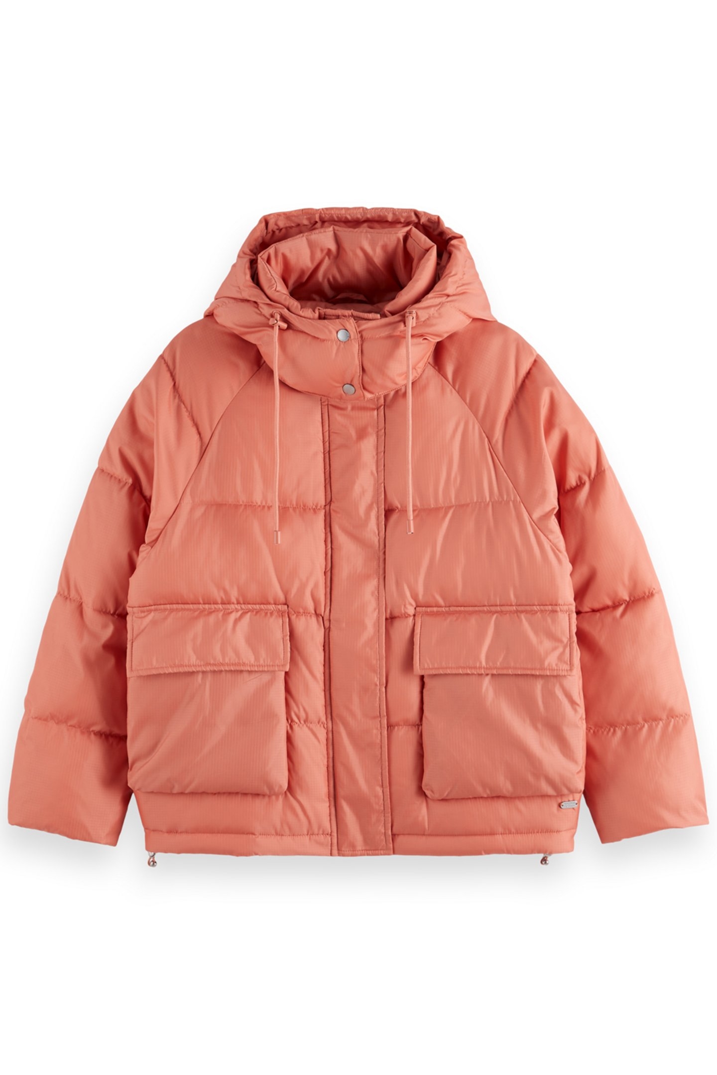 SHORT RIPSTOP PUFFER ANTIQUE PINK 1