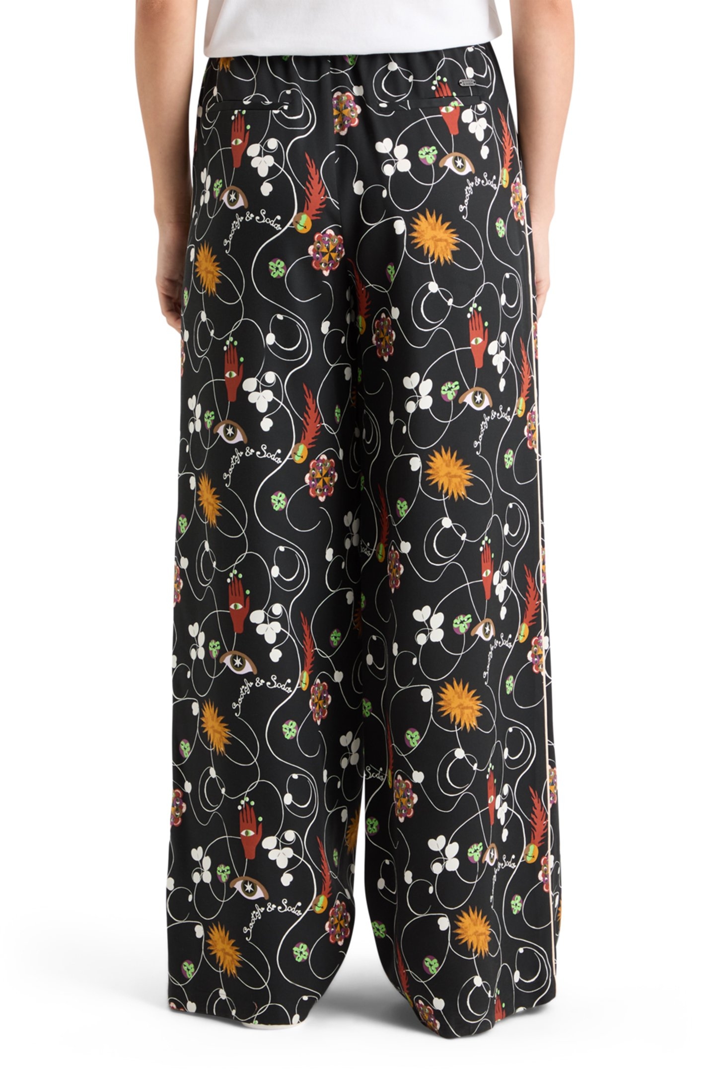 ELENI WIDE LEG PYJAMA PANT FREE MIND 2