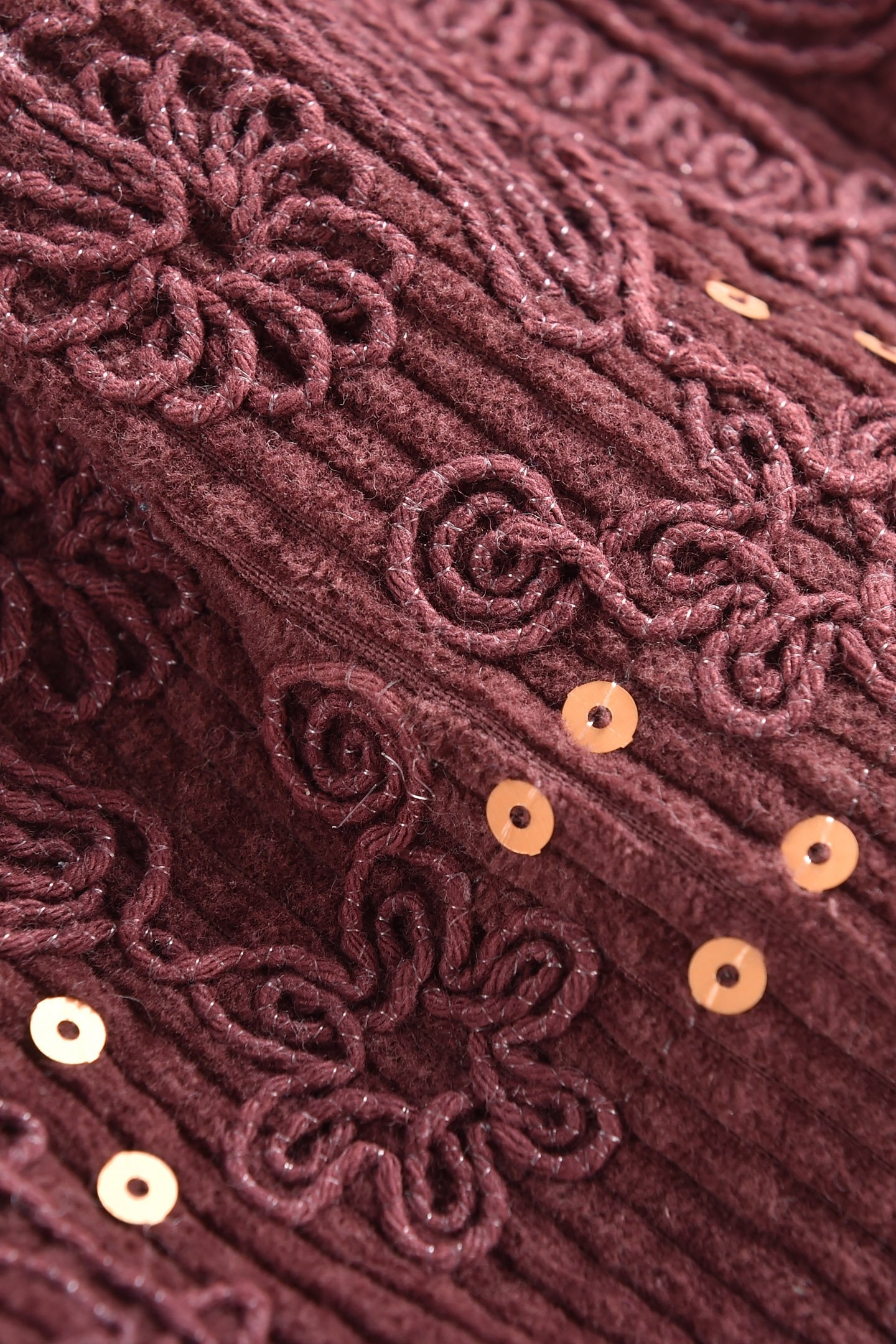 SKIRT ELEONOR AUBERGINE VELVET 7