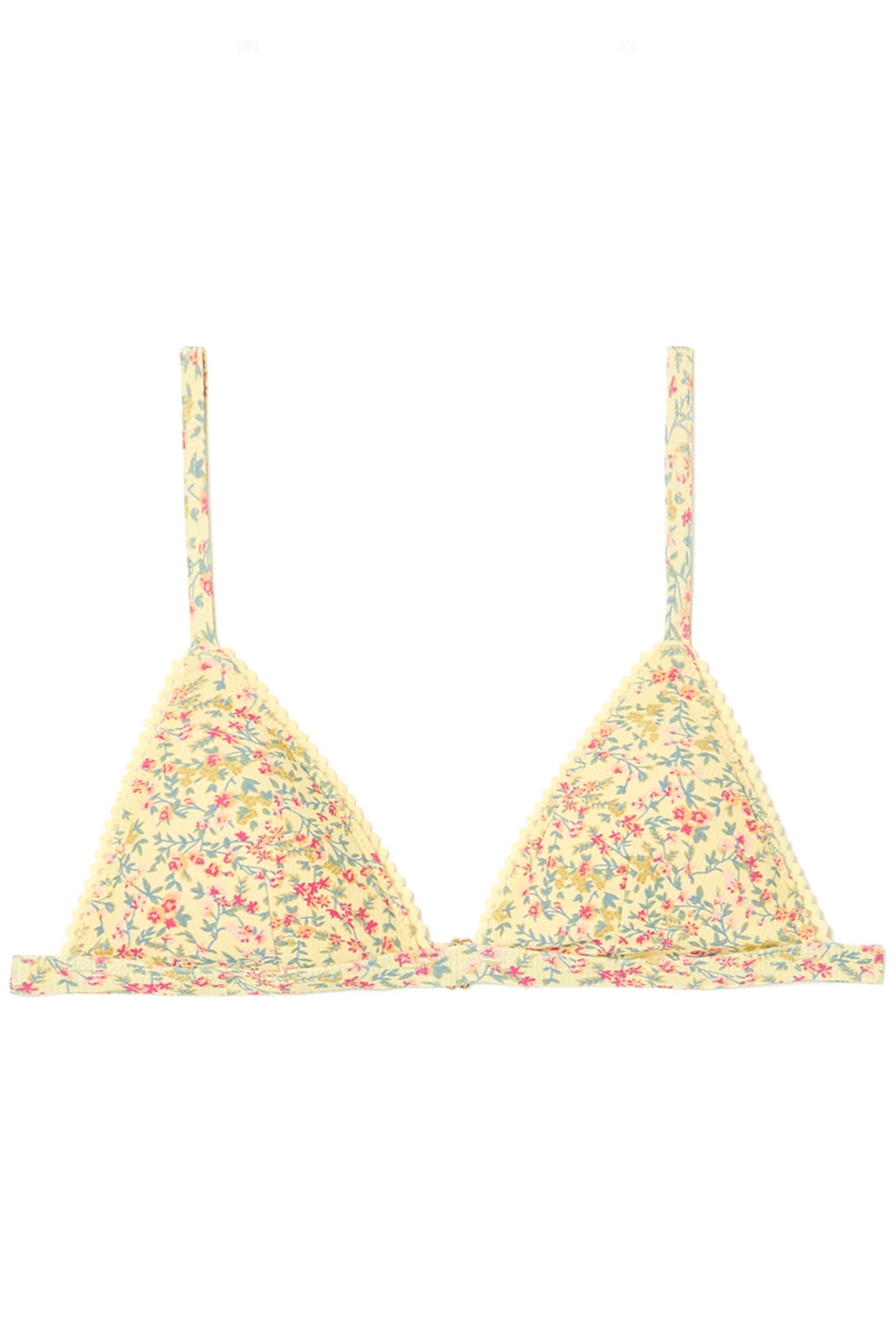 BIKINI TOP VASALIA YELLOW SPRING FLOWER 5