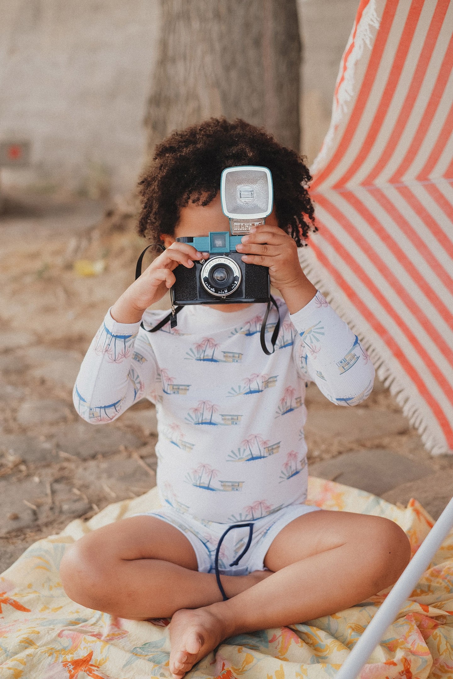 UV PROTECTIVE SET AGIK OFF-WHITE HAWAII 7