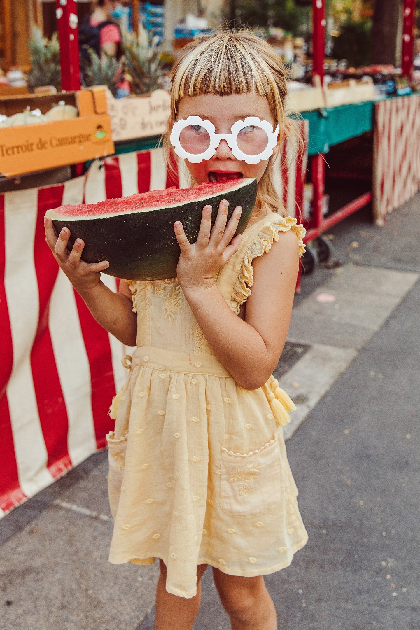 DRESS HUGUETTE SOFT HONEY PLUMETIS 6