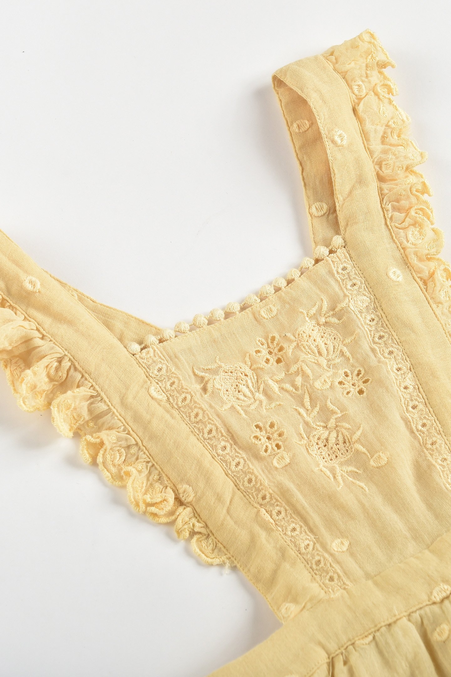 DRESS HUGUETTE SOFT HONEY PLUMETIS 7