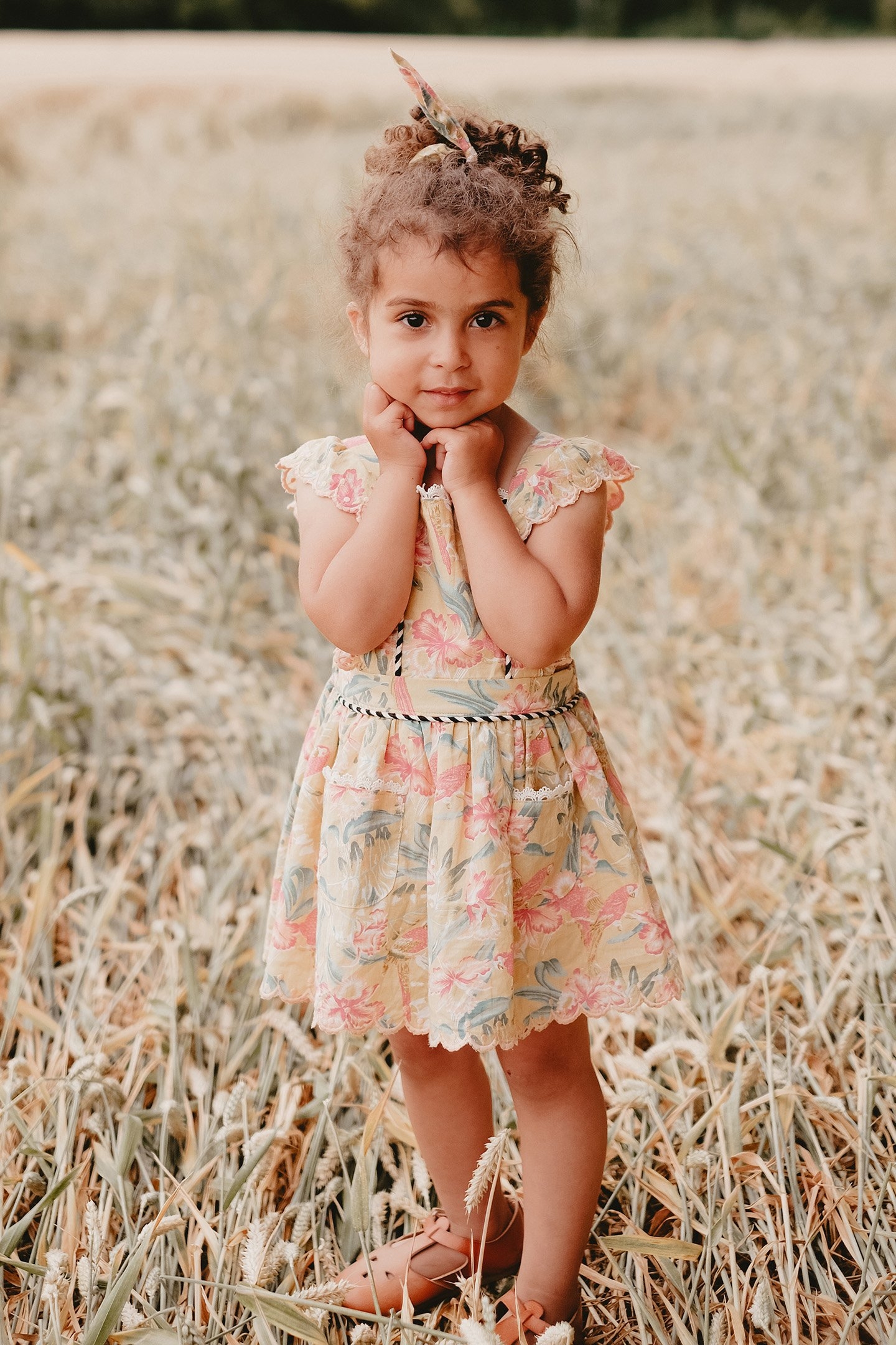 DRESS MISTINGUETTE SOFT HONEY PARROTS 2