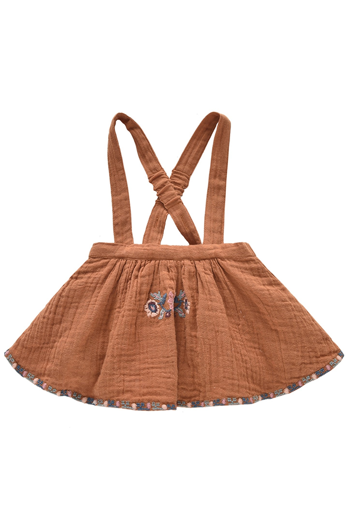 SKIRT ELEONOR CARAMEL 1