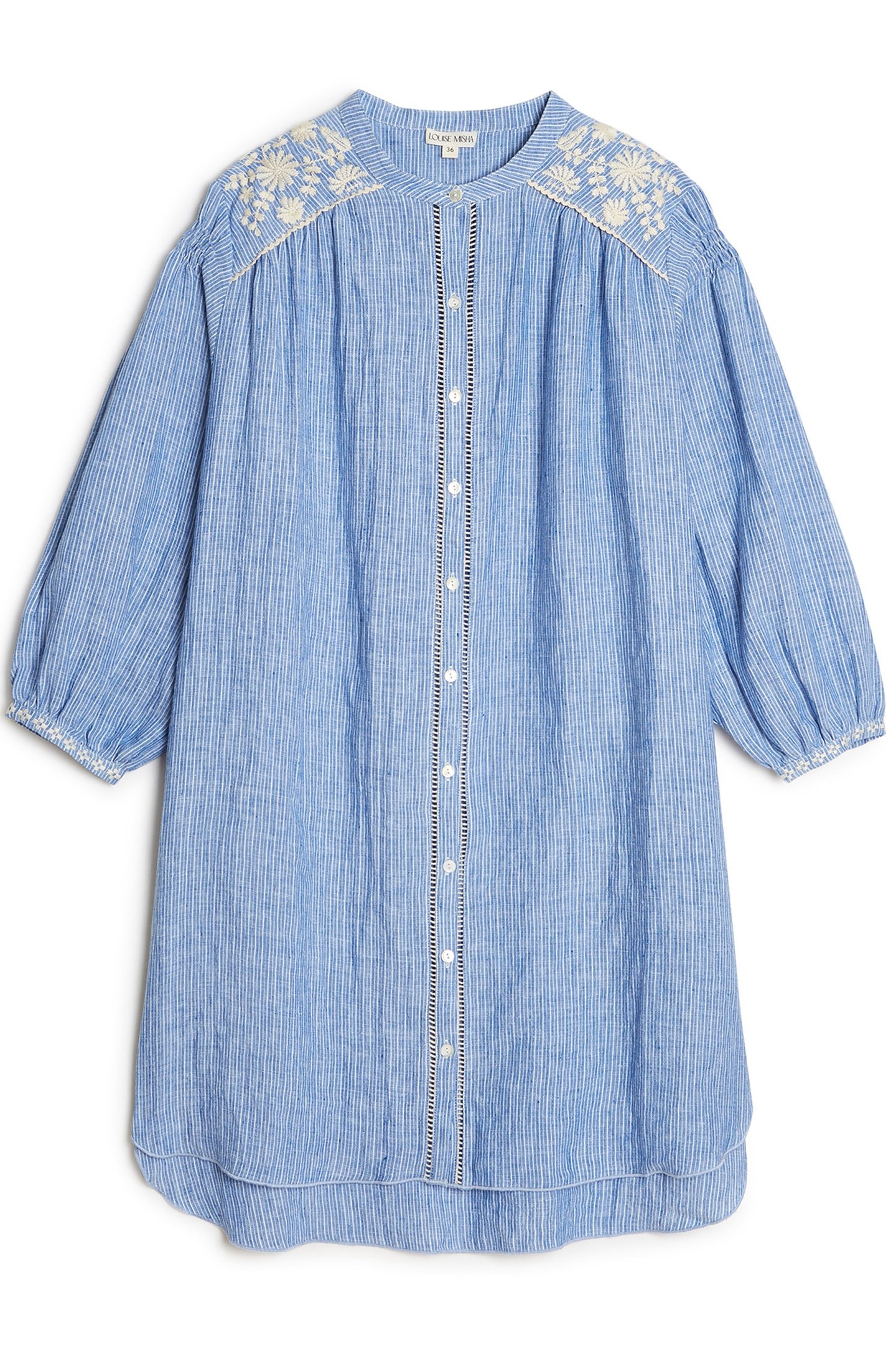 DRESS NILOU BLUE STRIPES 1