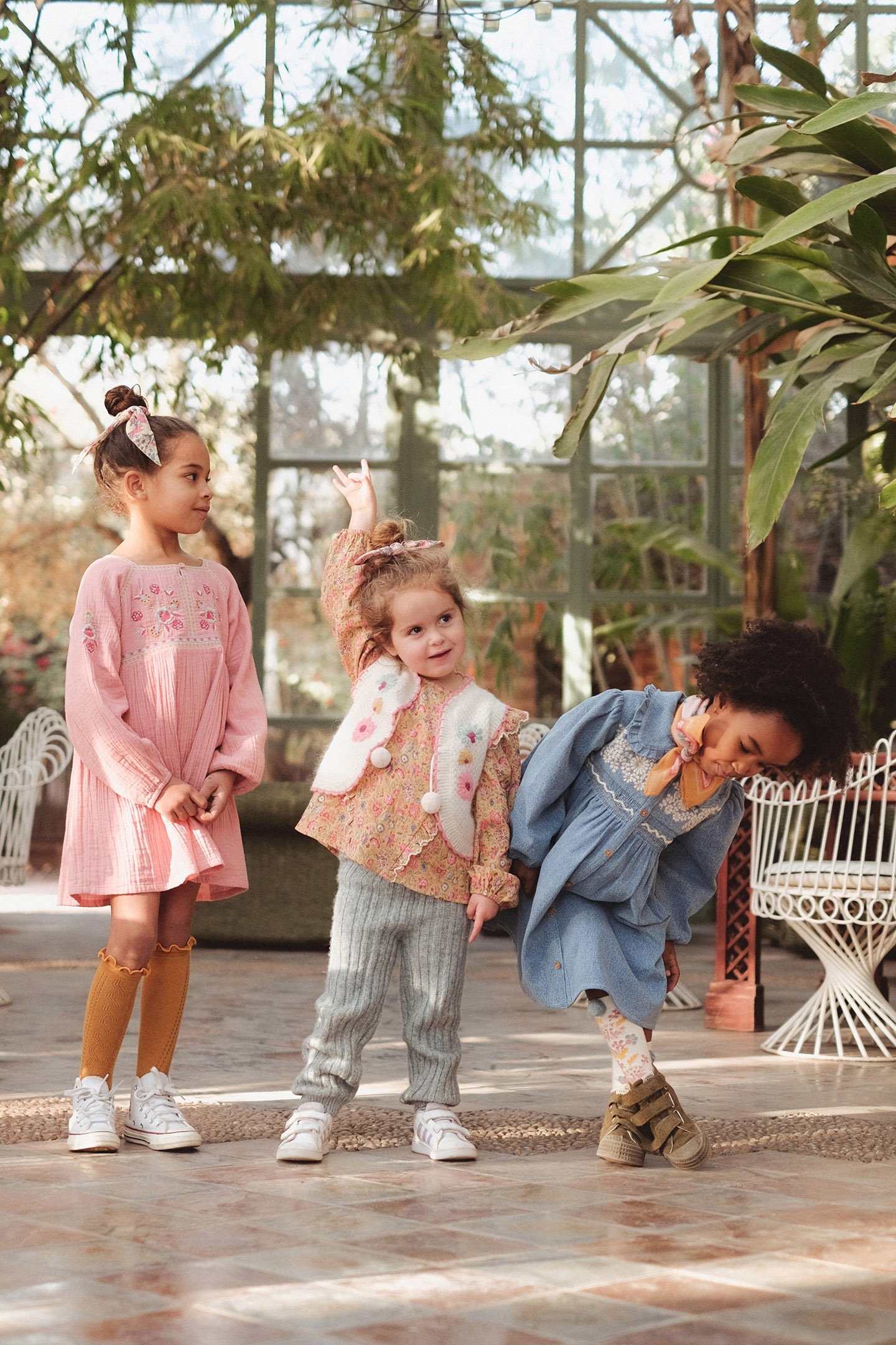 BLOUSE TUBI SAFFRON FLOWER FIELD 4