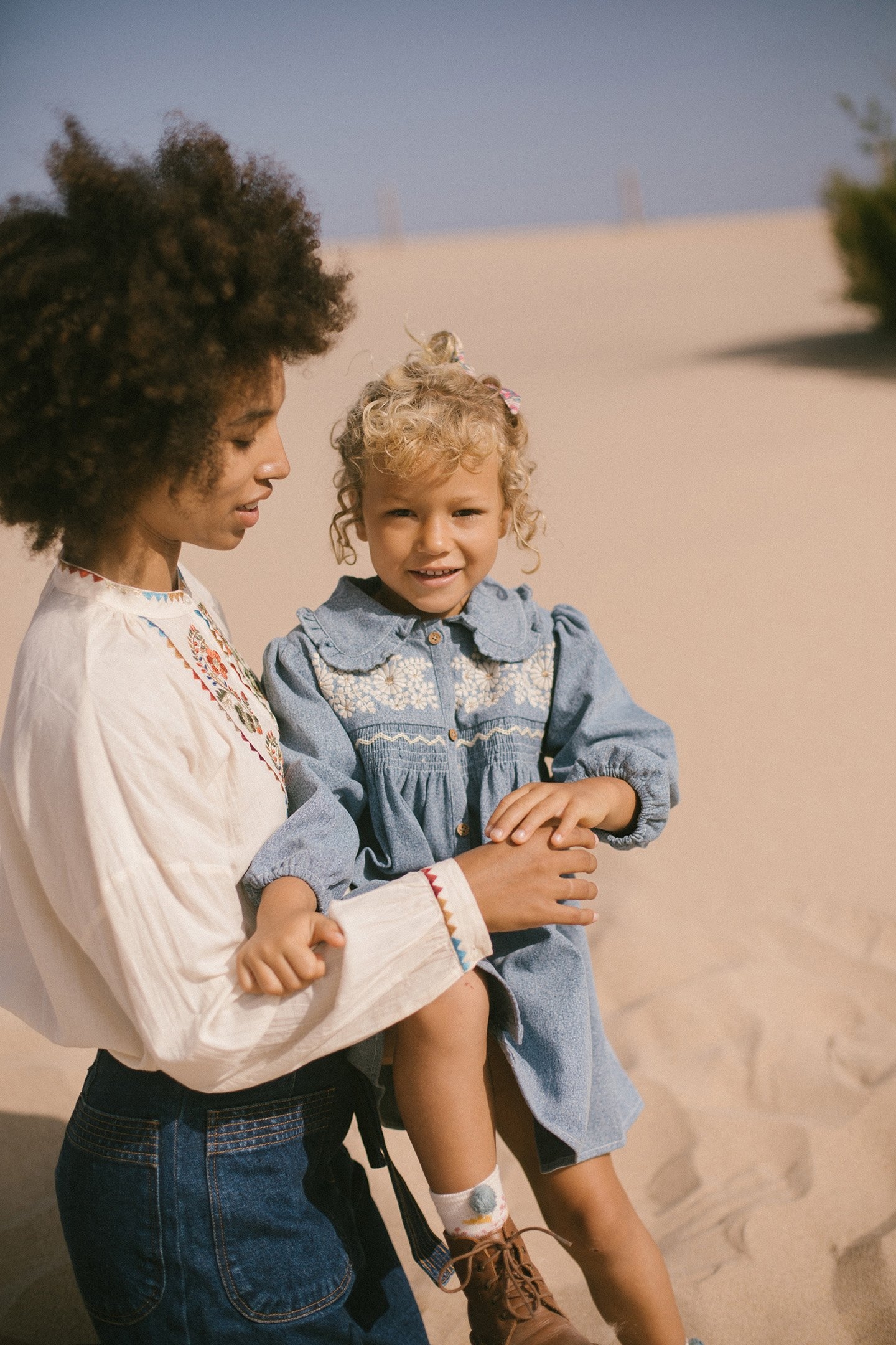 DRESS MARLOTTA STONE BLUE 4