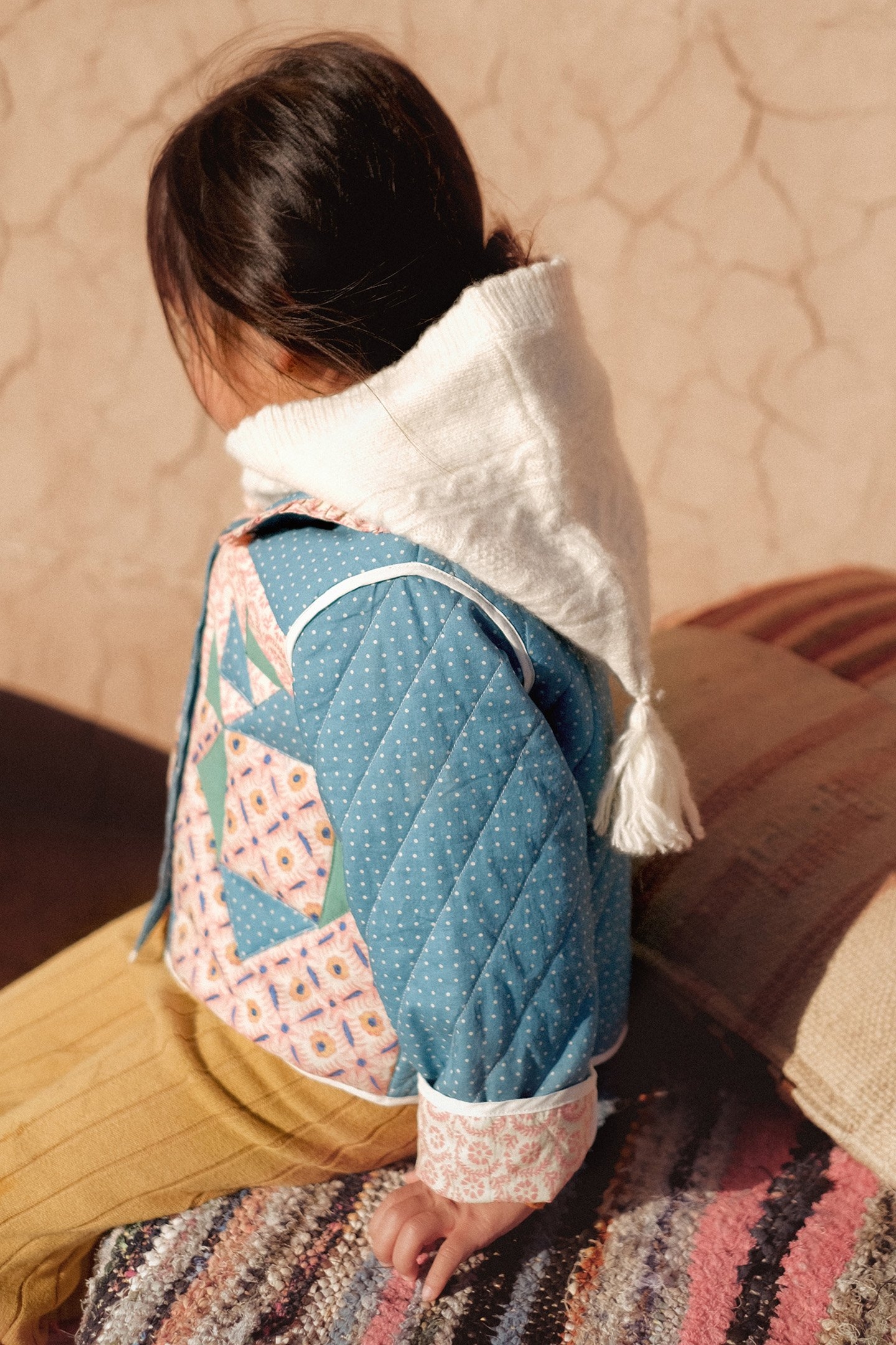 JACKET NIAGARA STONE BLUE PATCHWORK 7