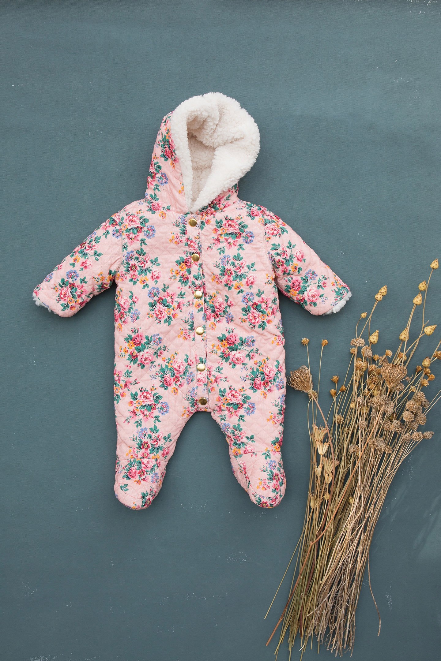 PILOT JUMPSUITS KIRINA PINK SEYLAN FLOWERS 2