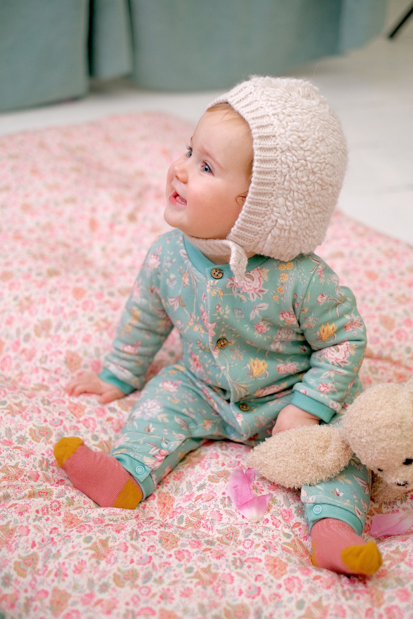 JUMPSUITS HELENE BLUE ROSA DAMASCENA 4