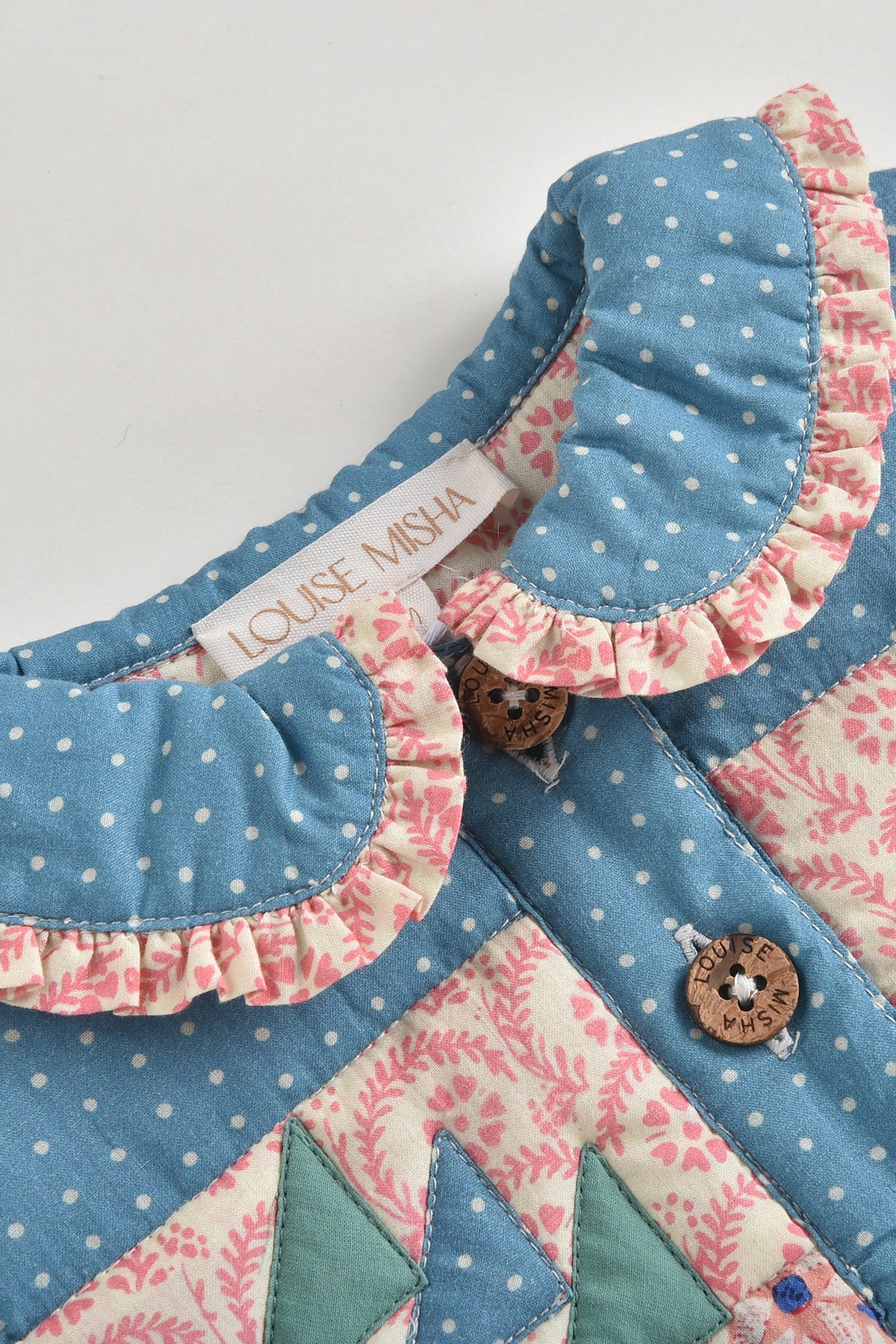 JACKET NIAGARA STONE BLUE PATCHWORK 7