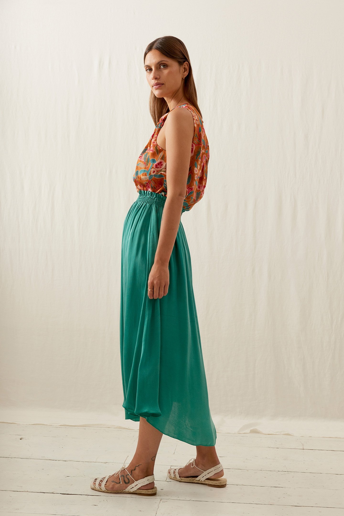 SKIRT IRIELLE PEACOCK 2