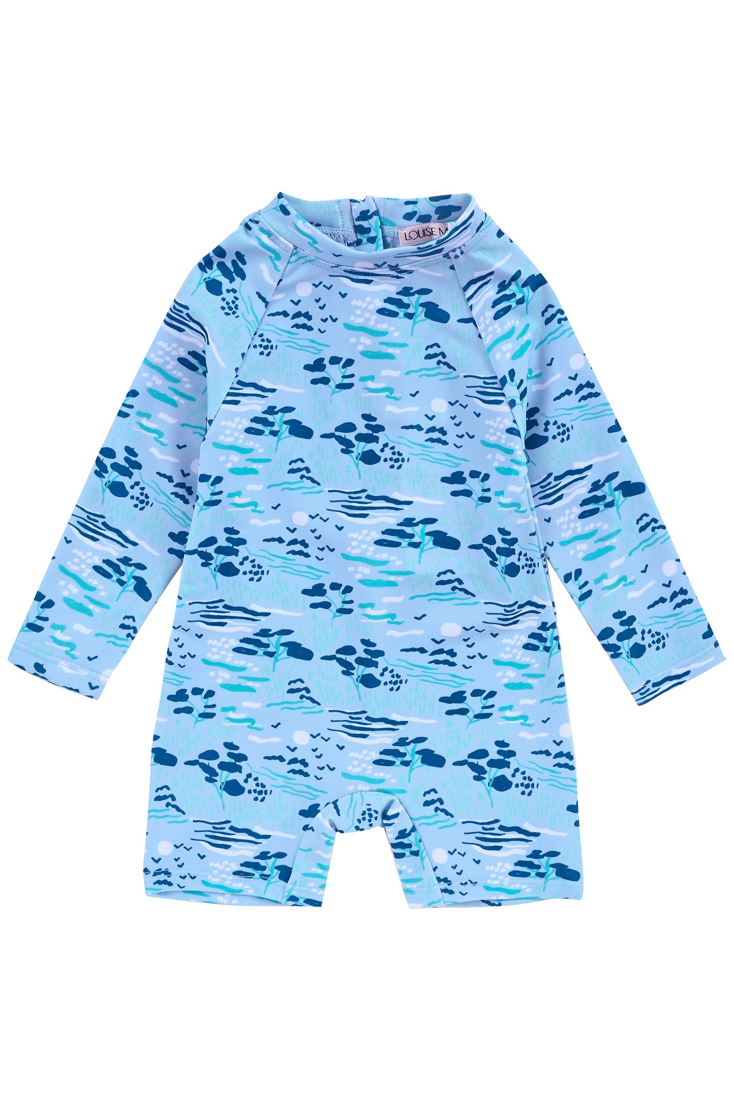 BATHING JUMPSUITS AMRIT BLUE PASTORAL FIELDS 1