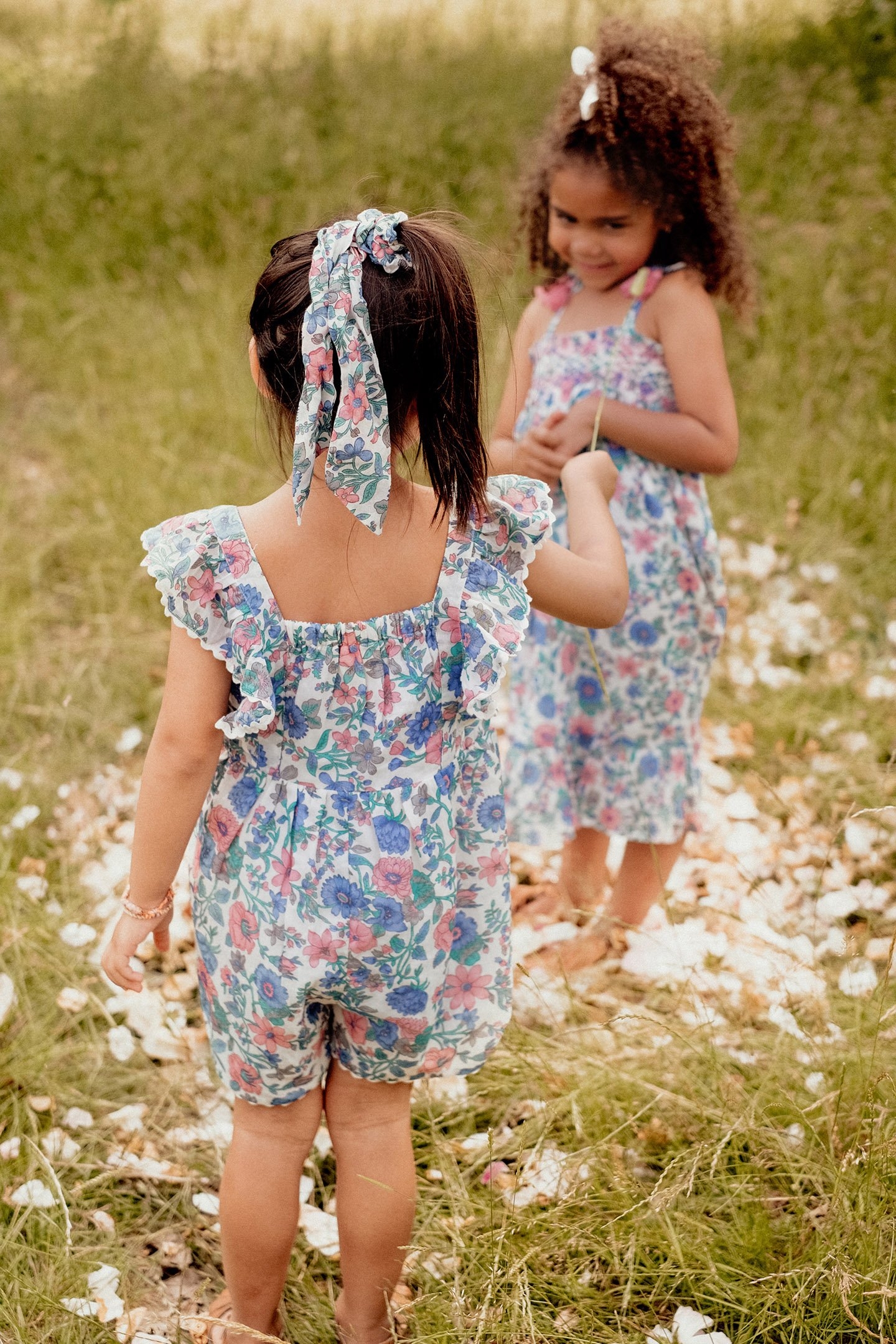 JUMPSUITS SHALINA BLUE SUMMER MEADOW 5