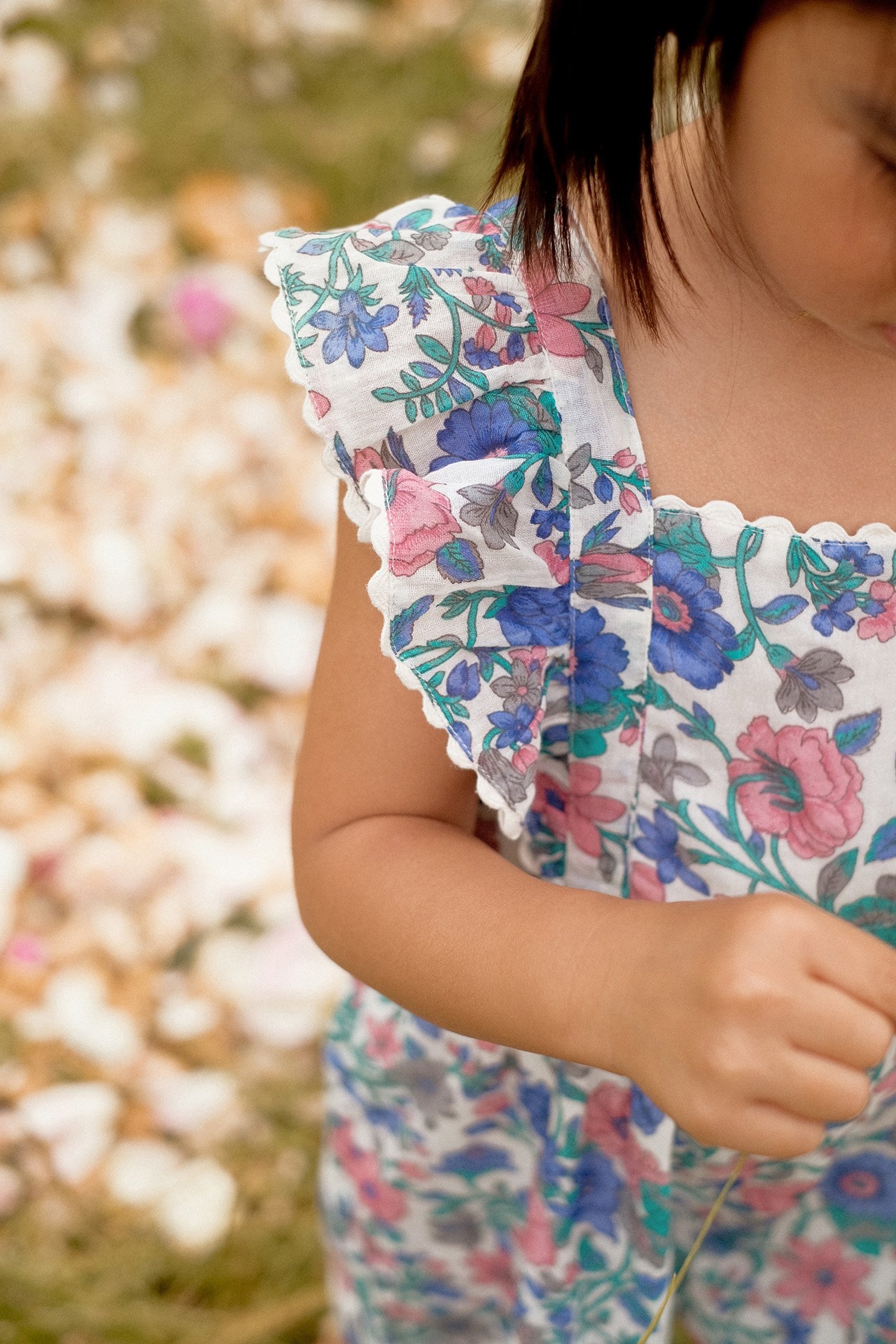 JUMPSUITS SHALINA BLUE SUMMER MEADOW 6