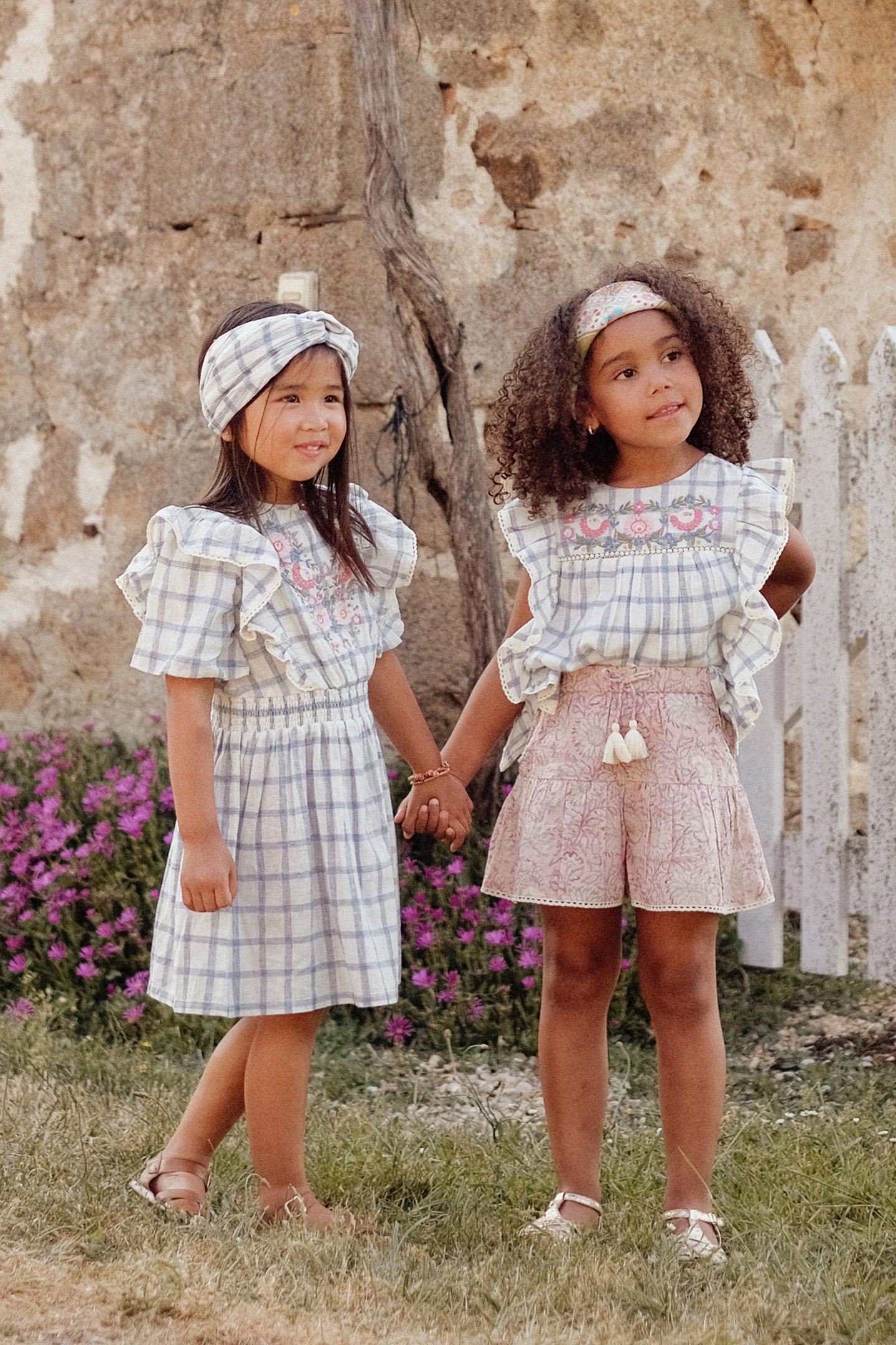 DRESS ALIETTE BLUE RIVER CHECKS 5