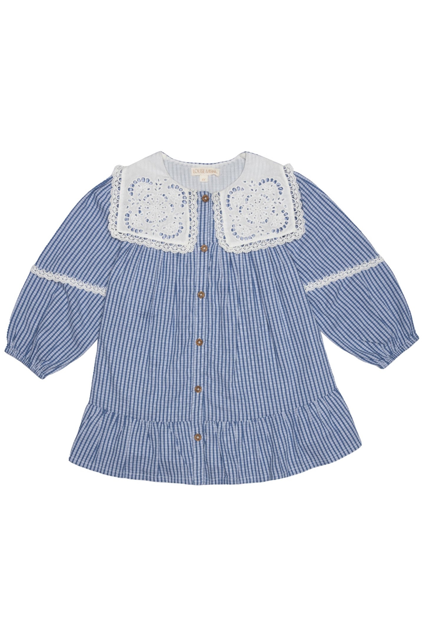 DRESS ARINOLA BLUE SONNET VICHY 3