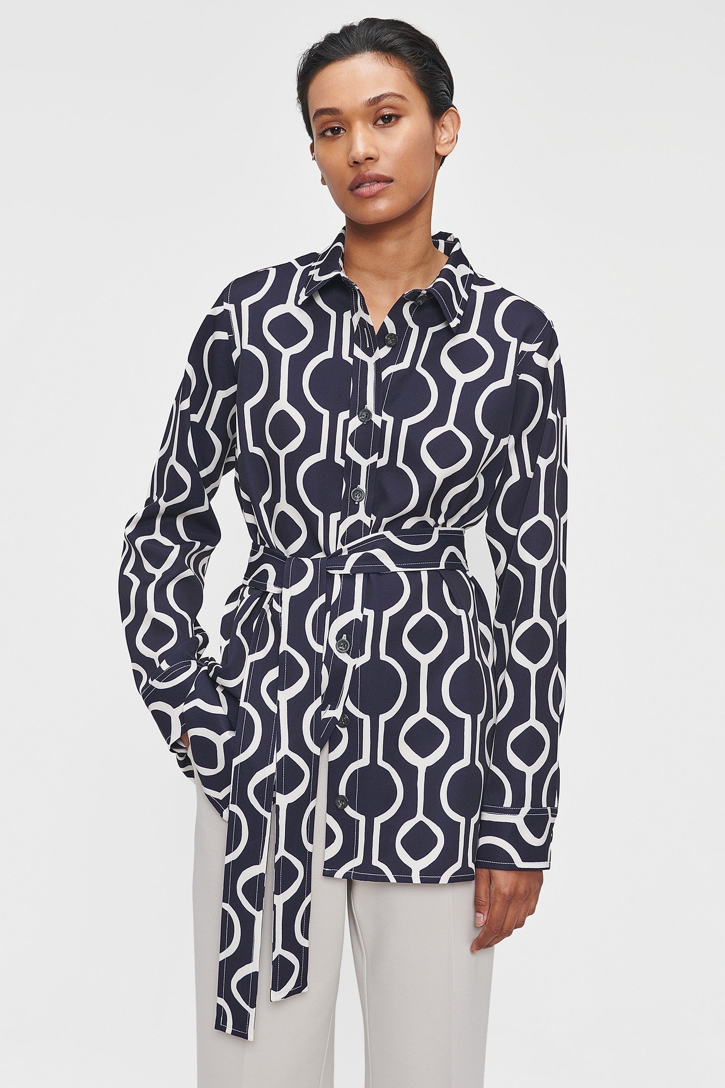 IT PRINT OVERSHIRT INK BLUE 1