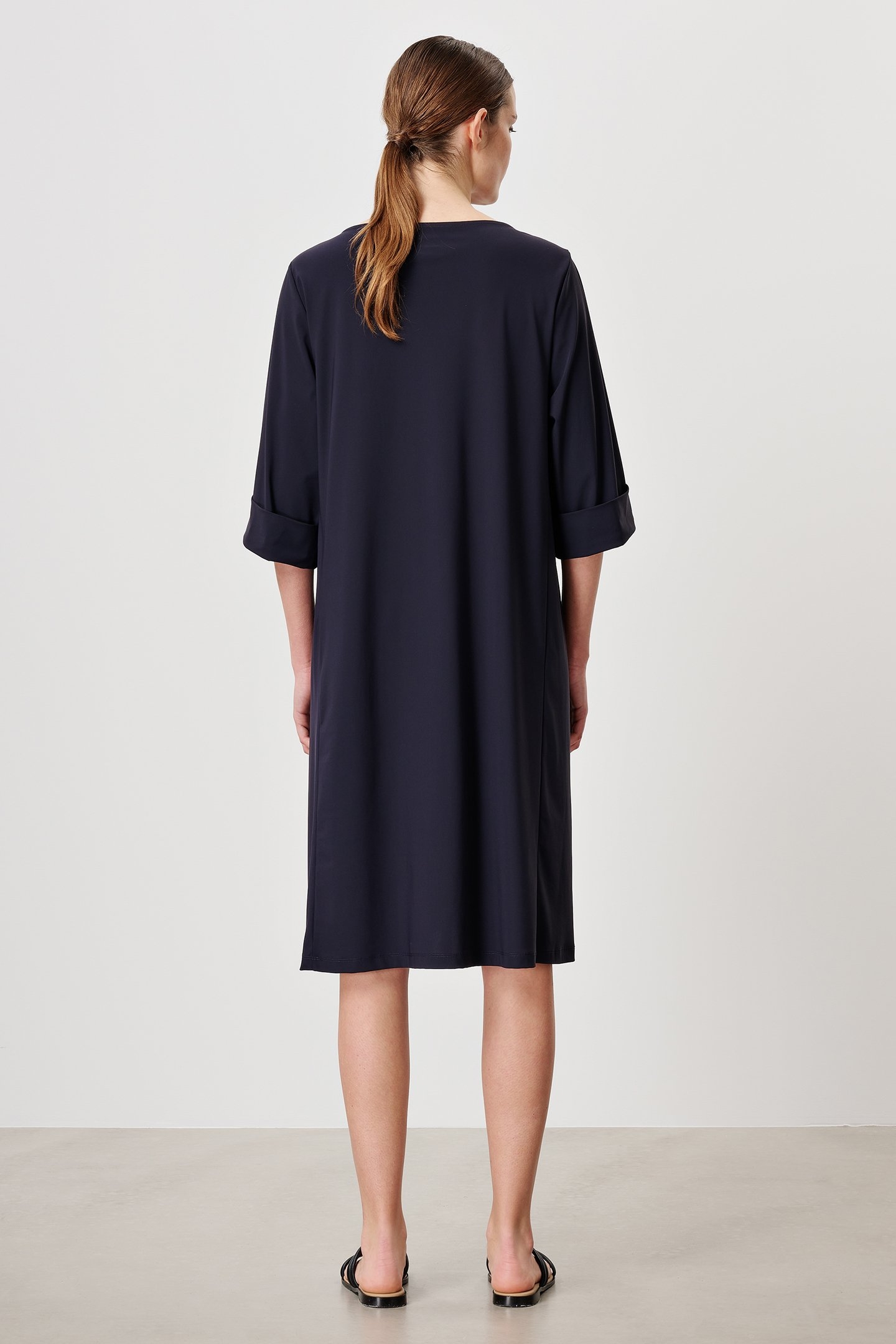 CAROL DRESS INK BLUE 2