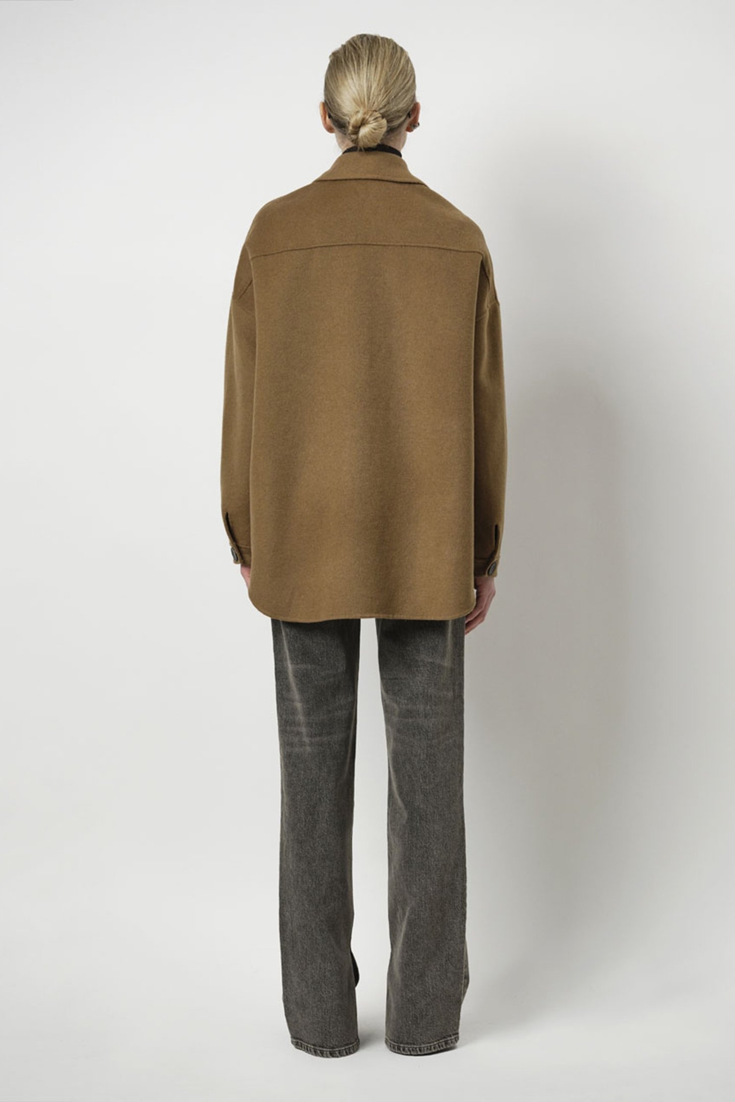 PHAEDRA WOOL BLEND JACKET GRANOLA BROWN 2