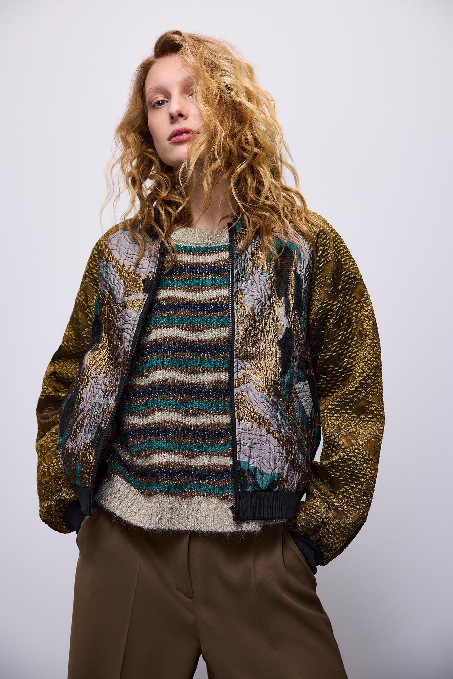 SWEATER MULTI COLOUR ALPACA LUREX KNIT MULTICOLOUR 5