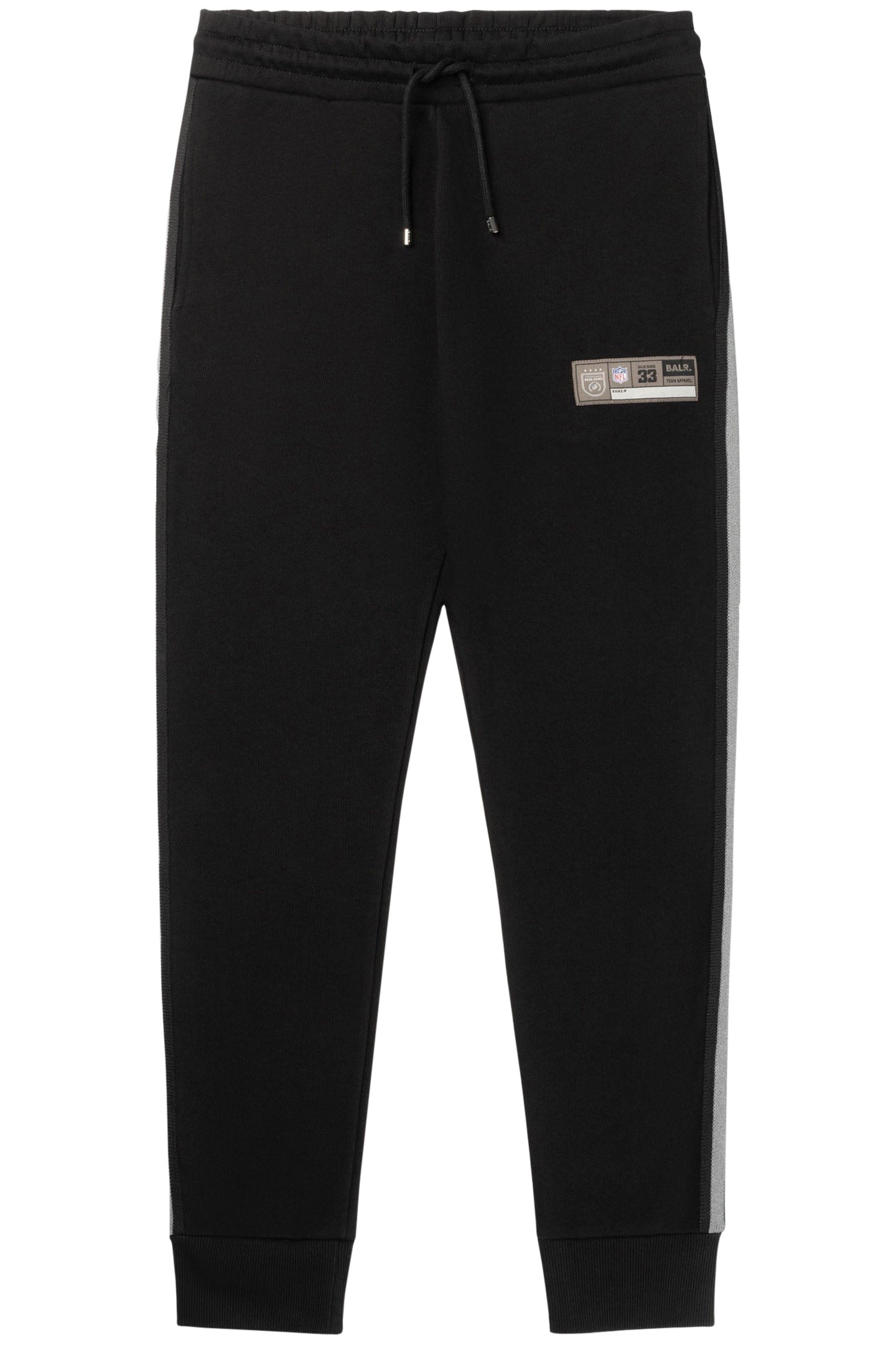 NFL X BALR. SWEATPANTS JET BLACK 3