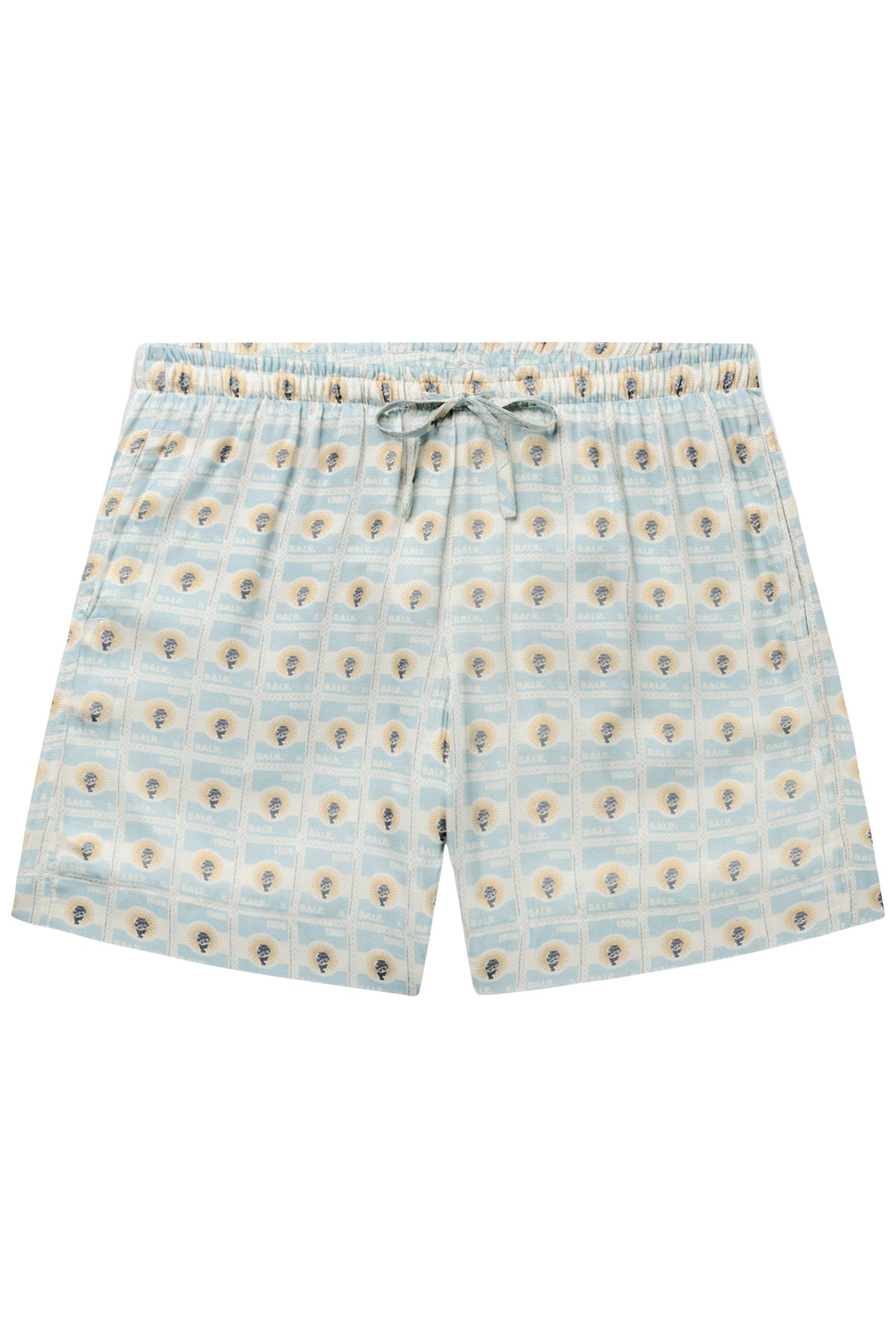 GOTL STAMP BOX SHORTS BRIGHT WHITE 3