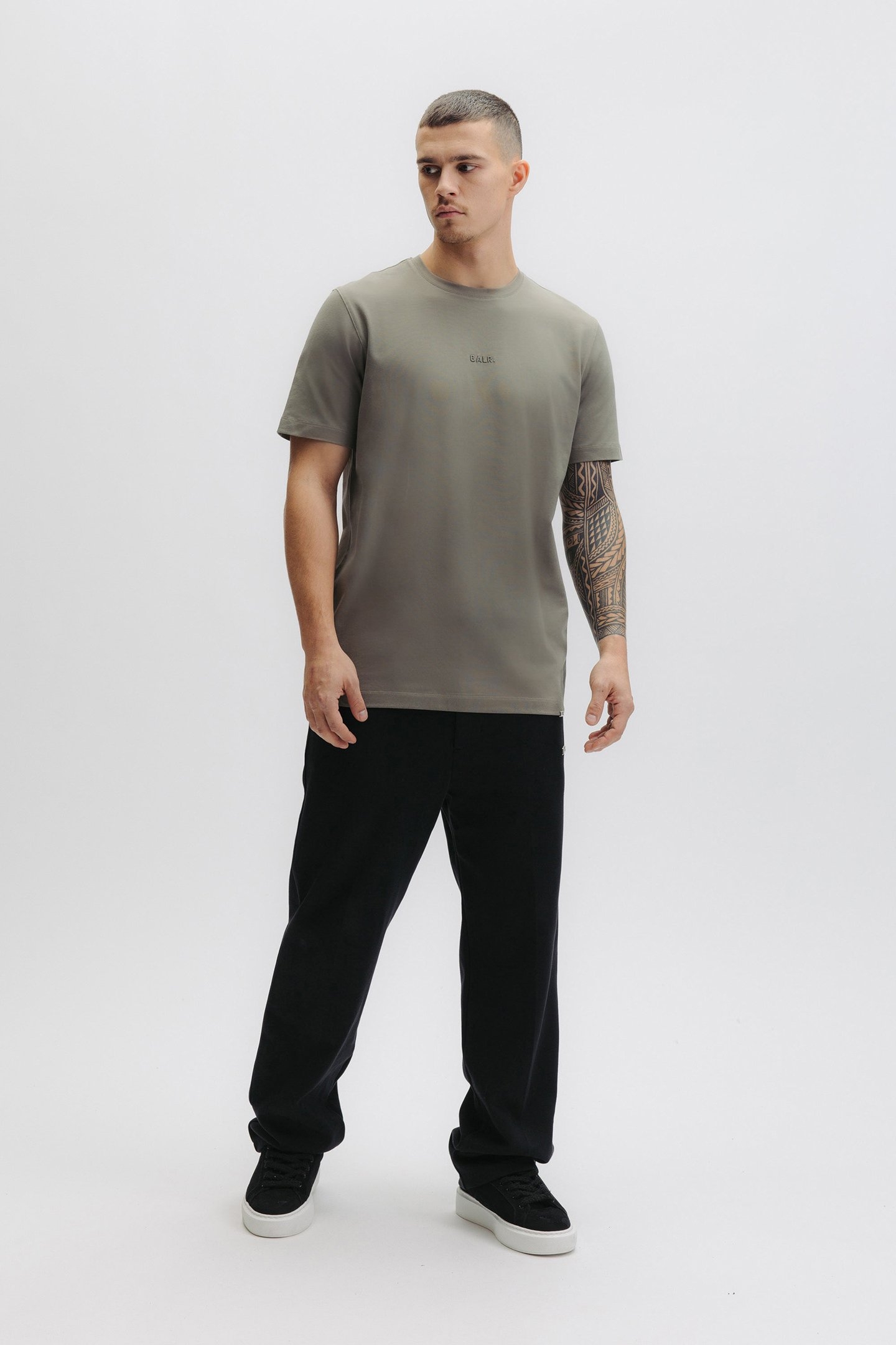 LOGO T-SHIRT SMOKEY GREEN 5