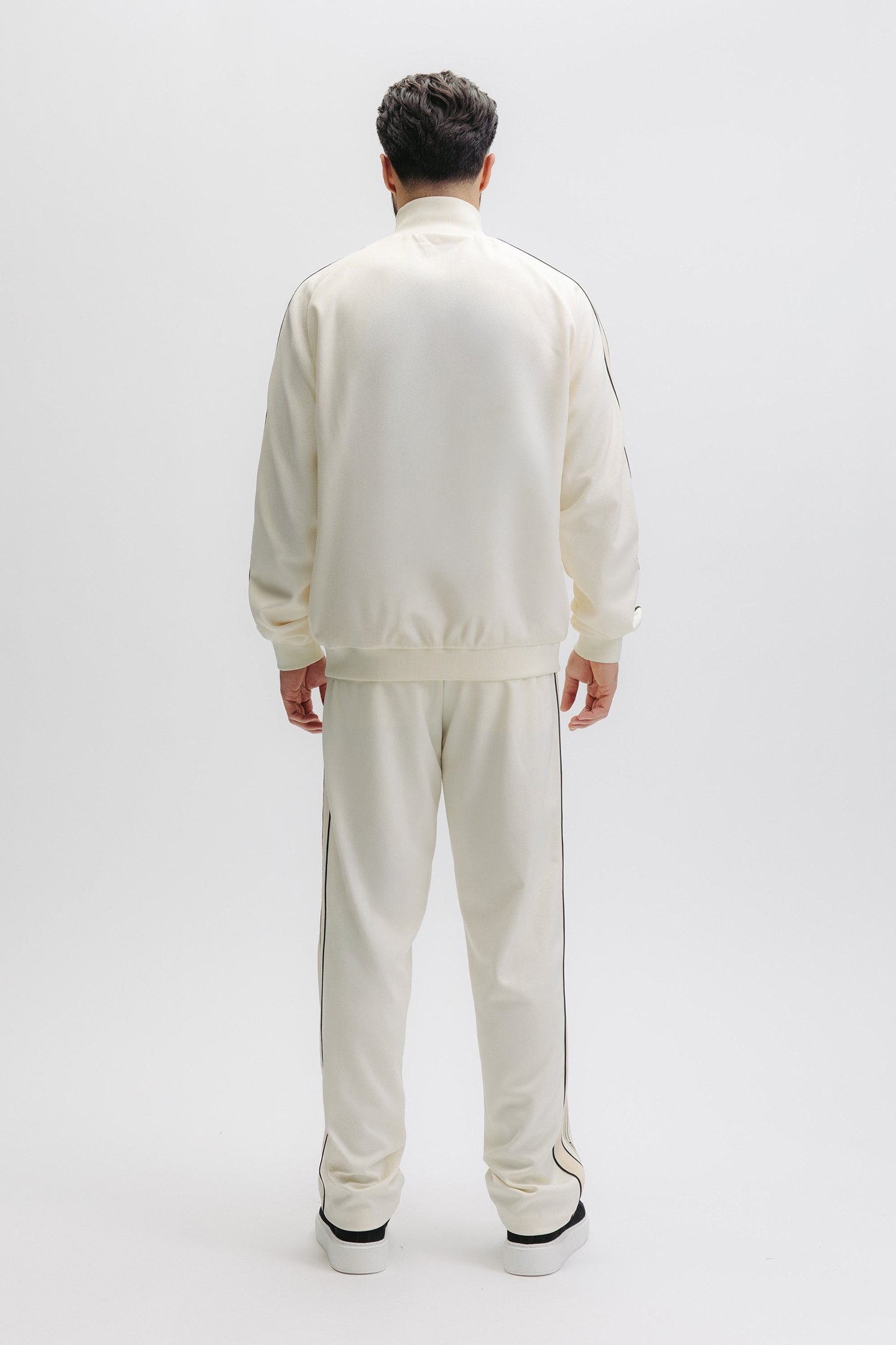 TAPE TRACK JACKET WHITE SWAN 2