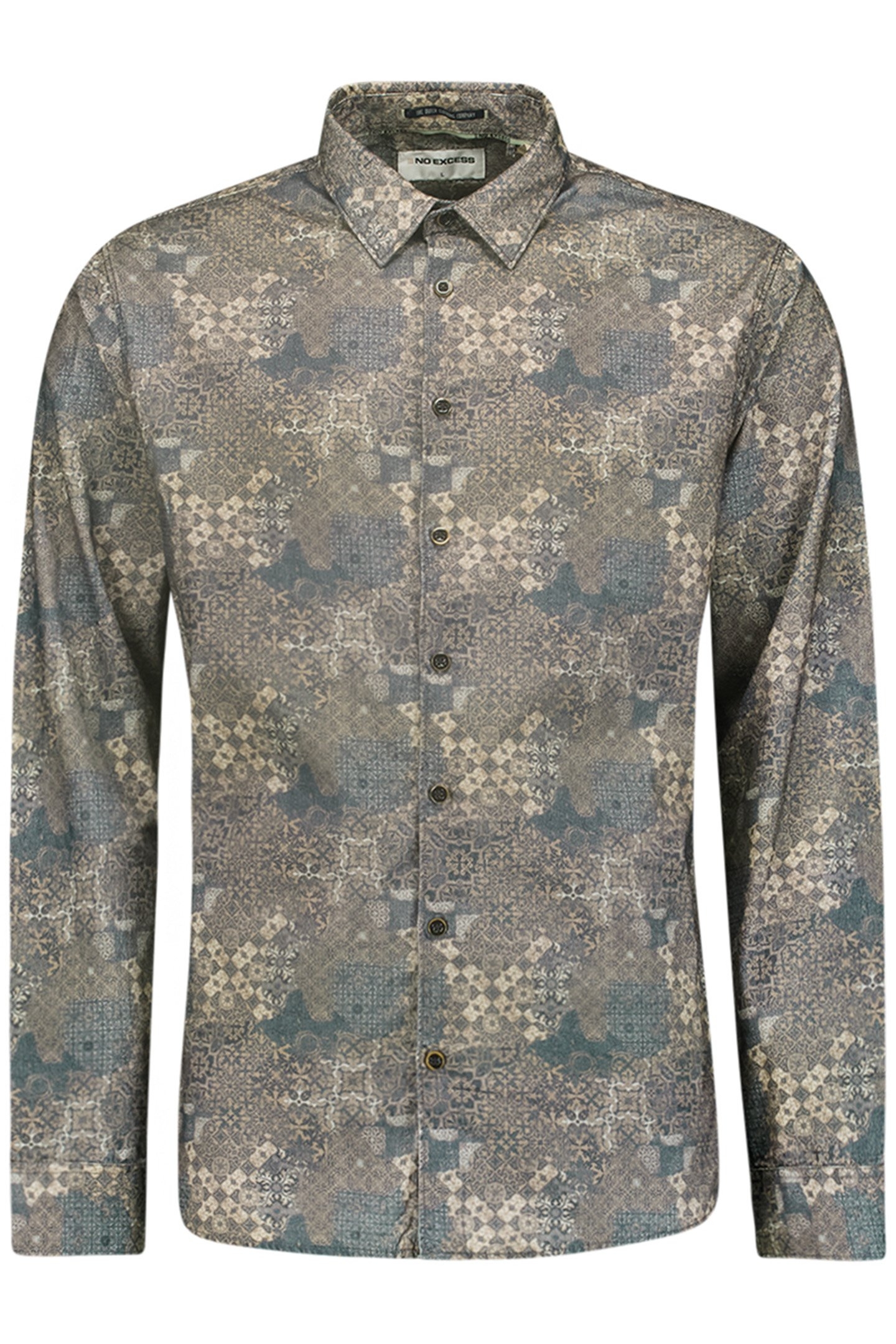 SHIRT ALLOVER PRINTED CORDUROY NIGHT 1