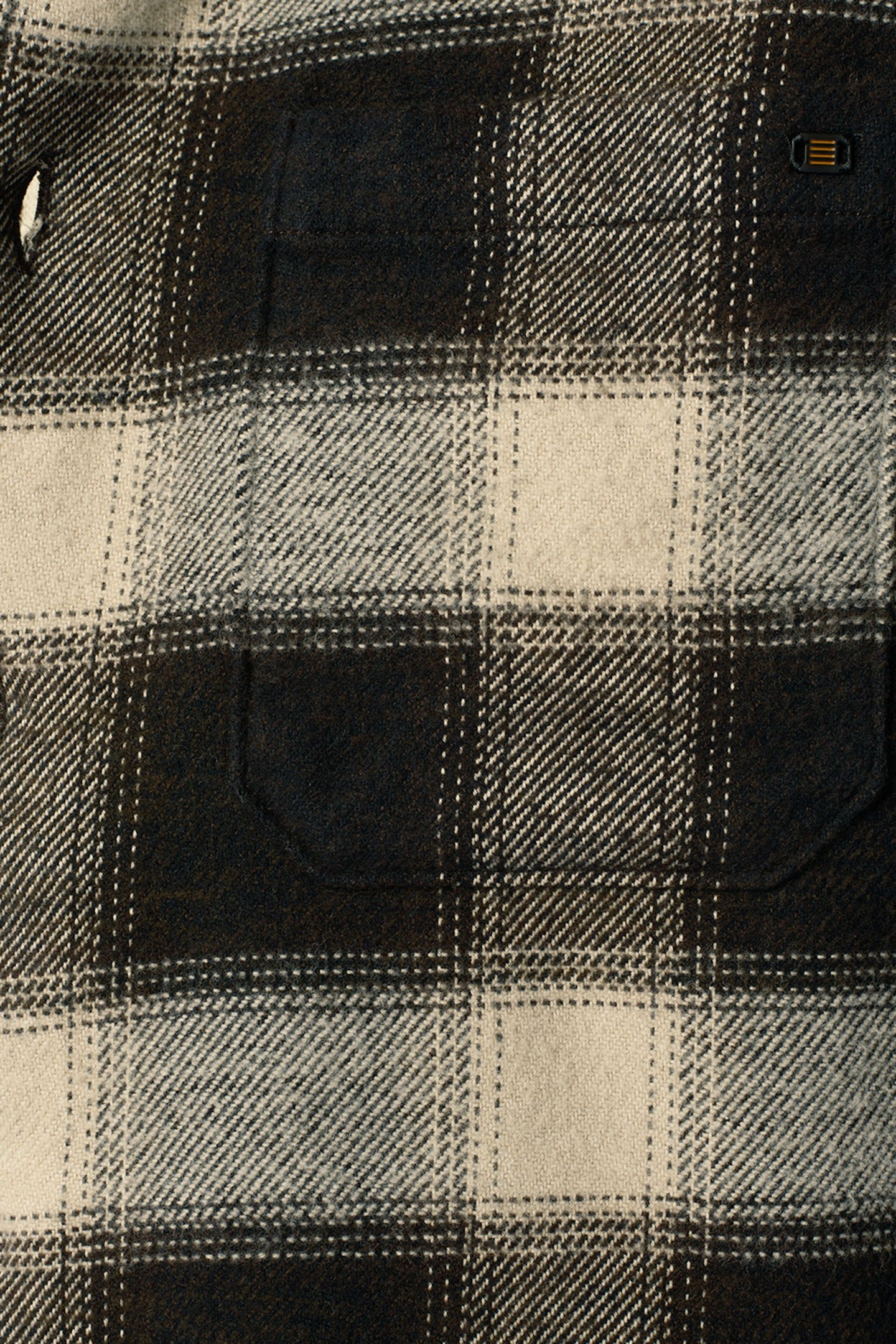SHIRT CHECK BLACK 7